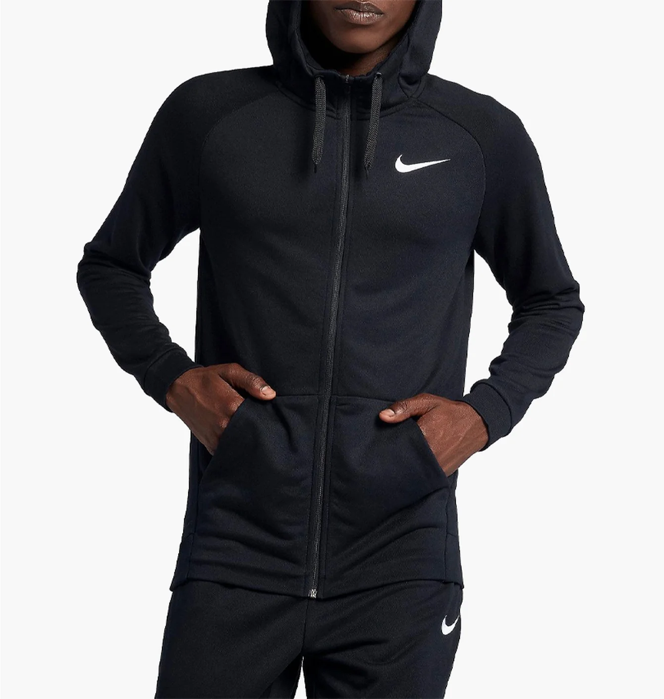 Толстовка чоловіча Nike M Nk Df Hoodie Fz Fleece Nfs Black DB4206-010