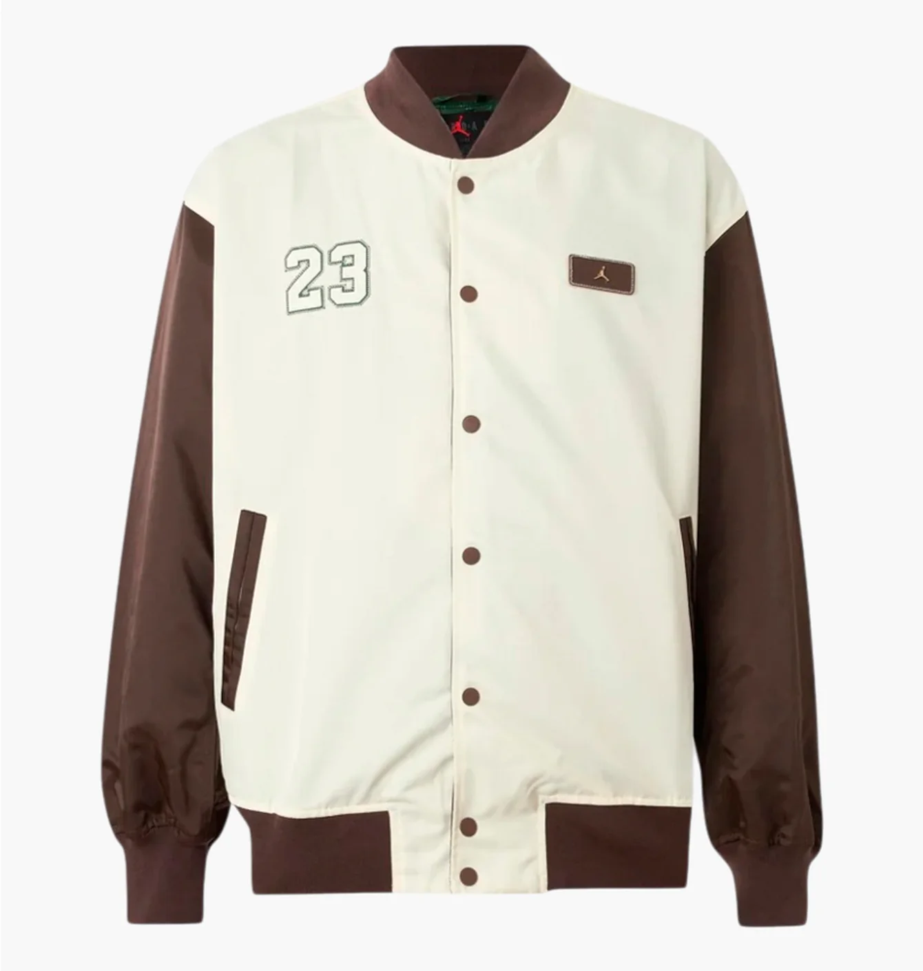 Куртка чоловіча Air Jordan Reversible Collegiate Varsity White/Brown IU1470-113