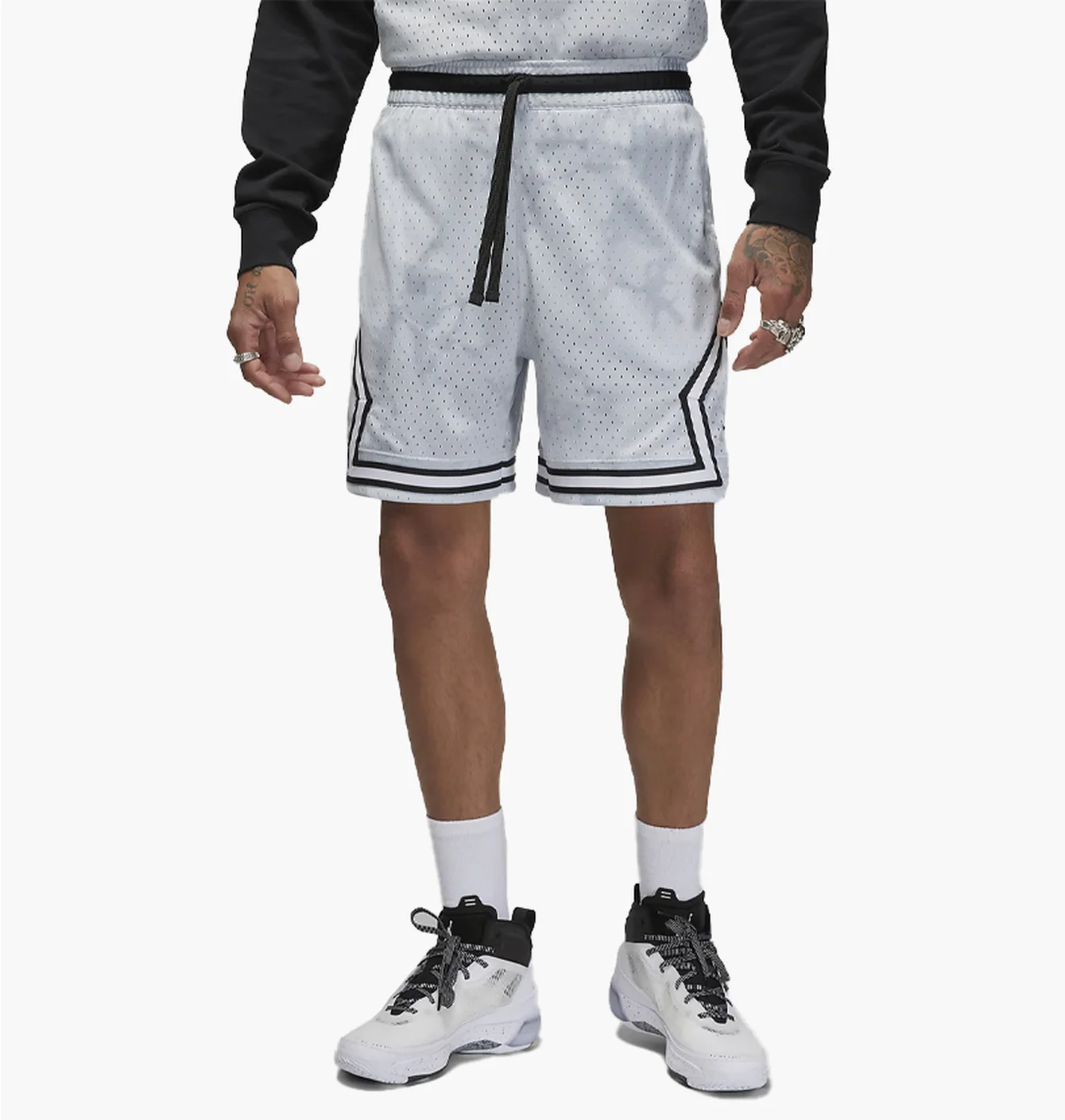 Шорти чоловічі Air Jordan M J Df Sprt Bc Aop Dmnd Short Grey DZ0561-043