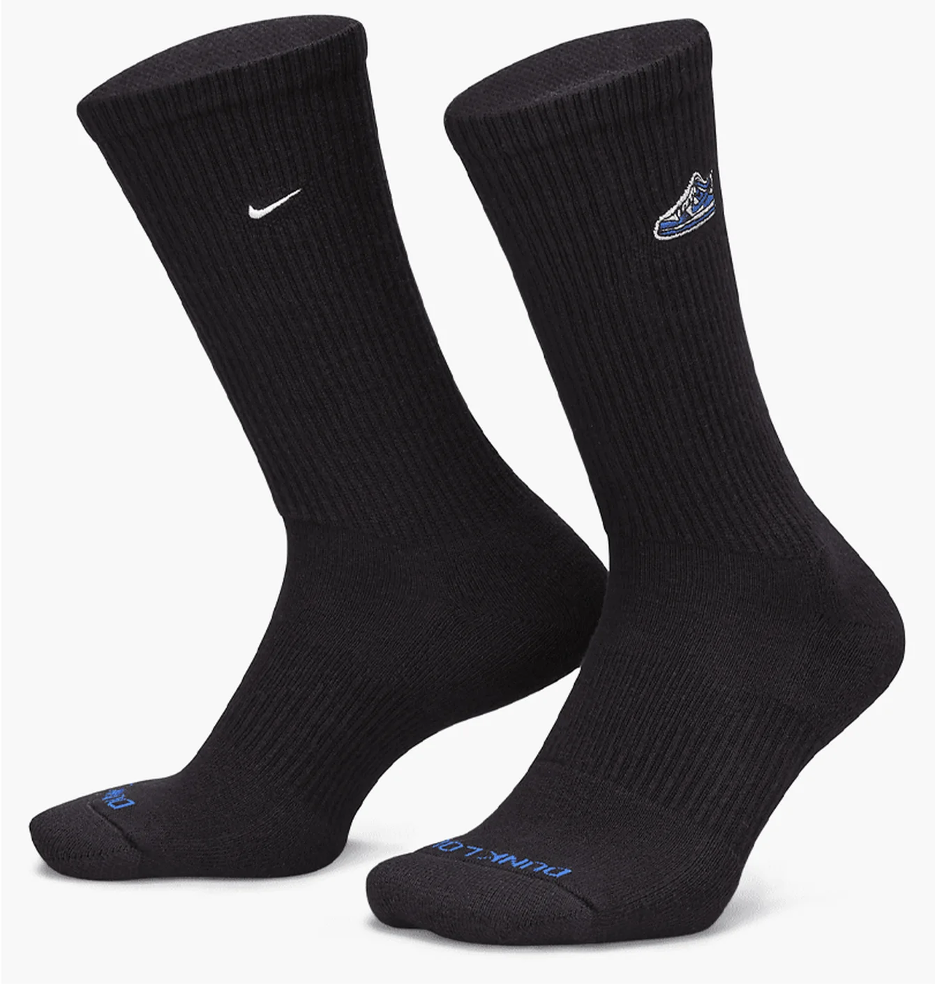 Шкарпетки унісекс Nike Everyday Plus Black (1 пара) FQ0326-010