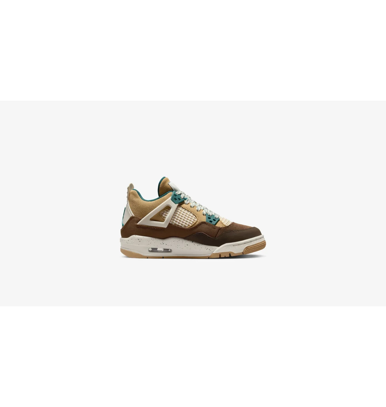 Кросівки дитячі Air Jordan 4 Retro Cacao Wow Olive/Brown FB2214-200