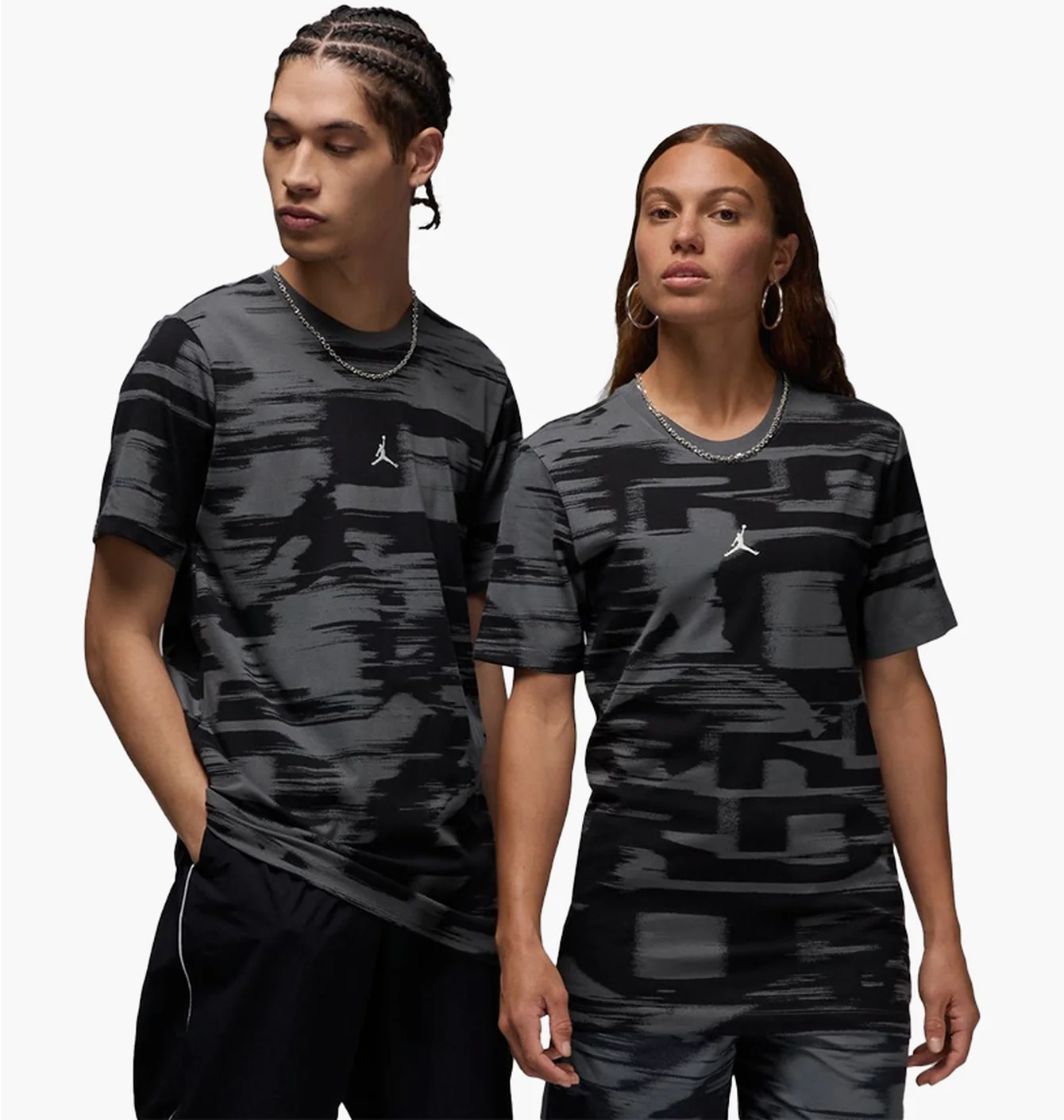 Футболка чоловіча Air Jordan M Mvp Ss Aop Crew Grey FZ1917-068