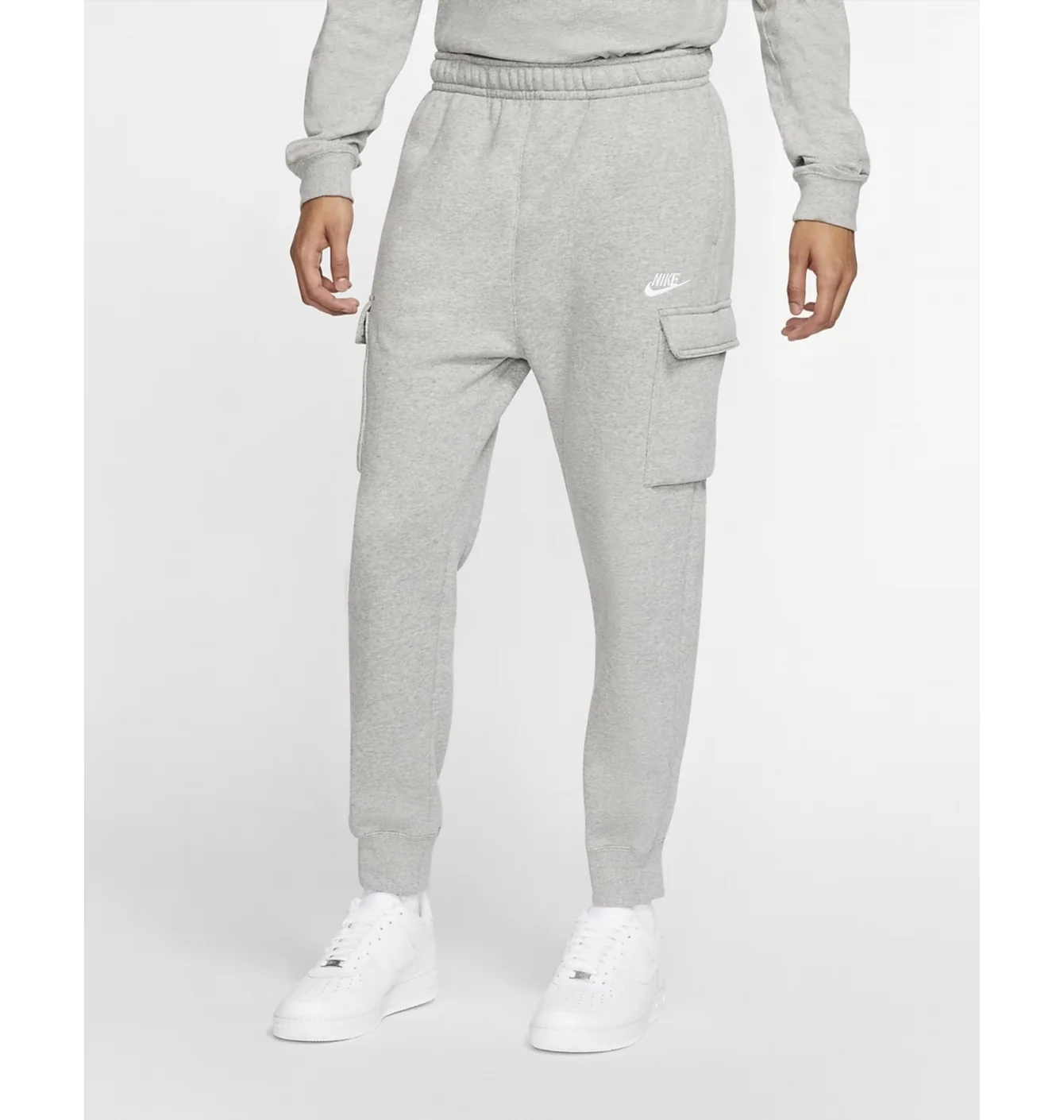Штани чоловічі Nike Sportswear Club Fleece Grey CD3129-063
