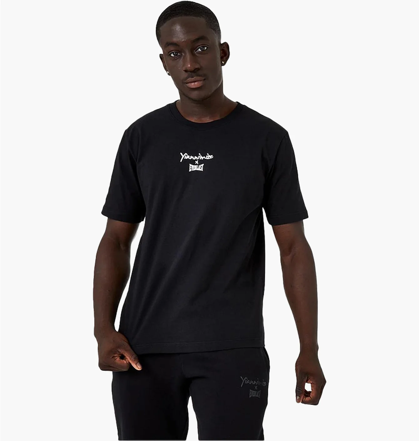 Футболка чоловіча Everlast Yiannimize Graphic Logo T-Shirt Black 11760919