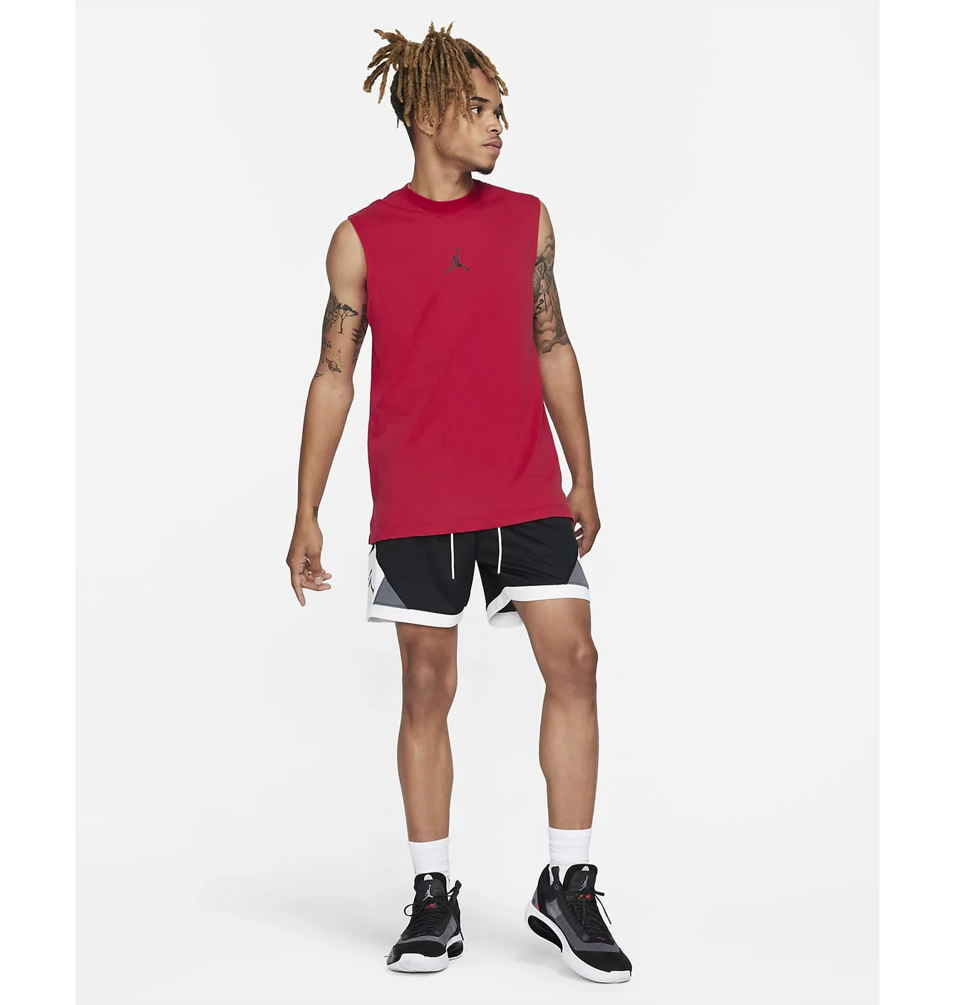 Майка чоловіча Air Jordan Dri-Fit Air Sleeveless Top Red DC3236-687