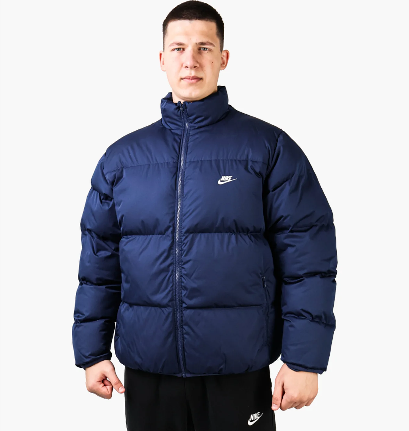 Пуховик чоловічий Nike Sportswear Club Puffer Jacket Blue FB7368-410