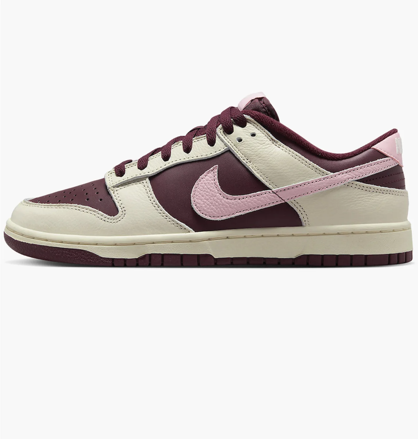 Кросівки чоловічі Nike Dunk Low Premium Beige/Bordo DR9705-100