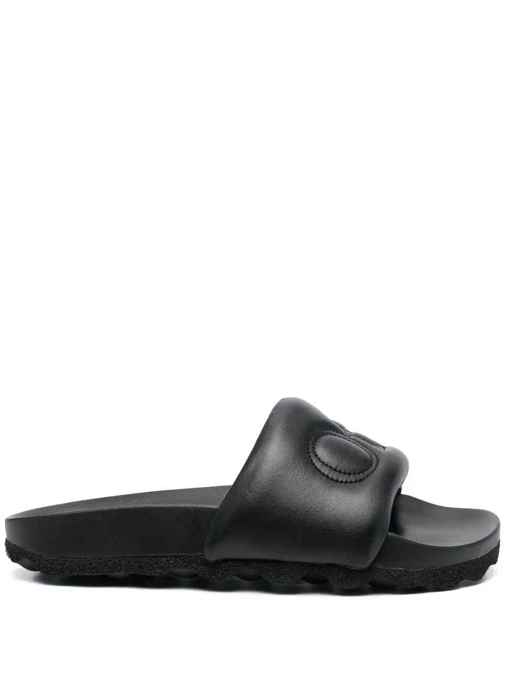 Тапочки жіночі Off-White Bookish Sponge Logo-Embroidered Slides (OWIT001S23LEA0011010)