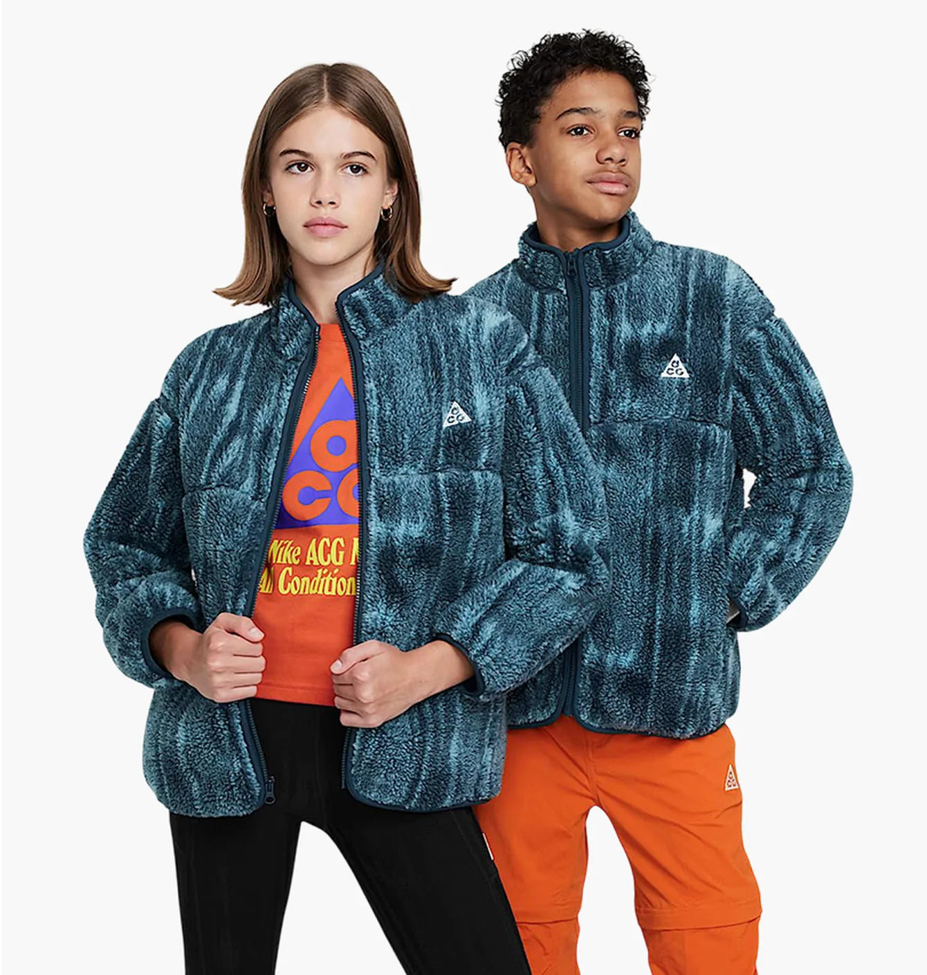 Куртка дитяча Nike Therma Fit Acg Blue/Green FZ5410-464