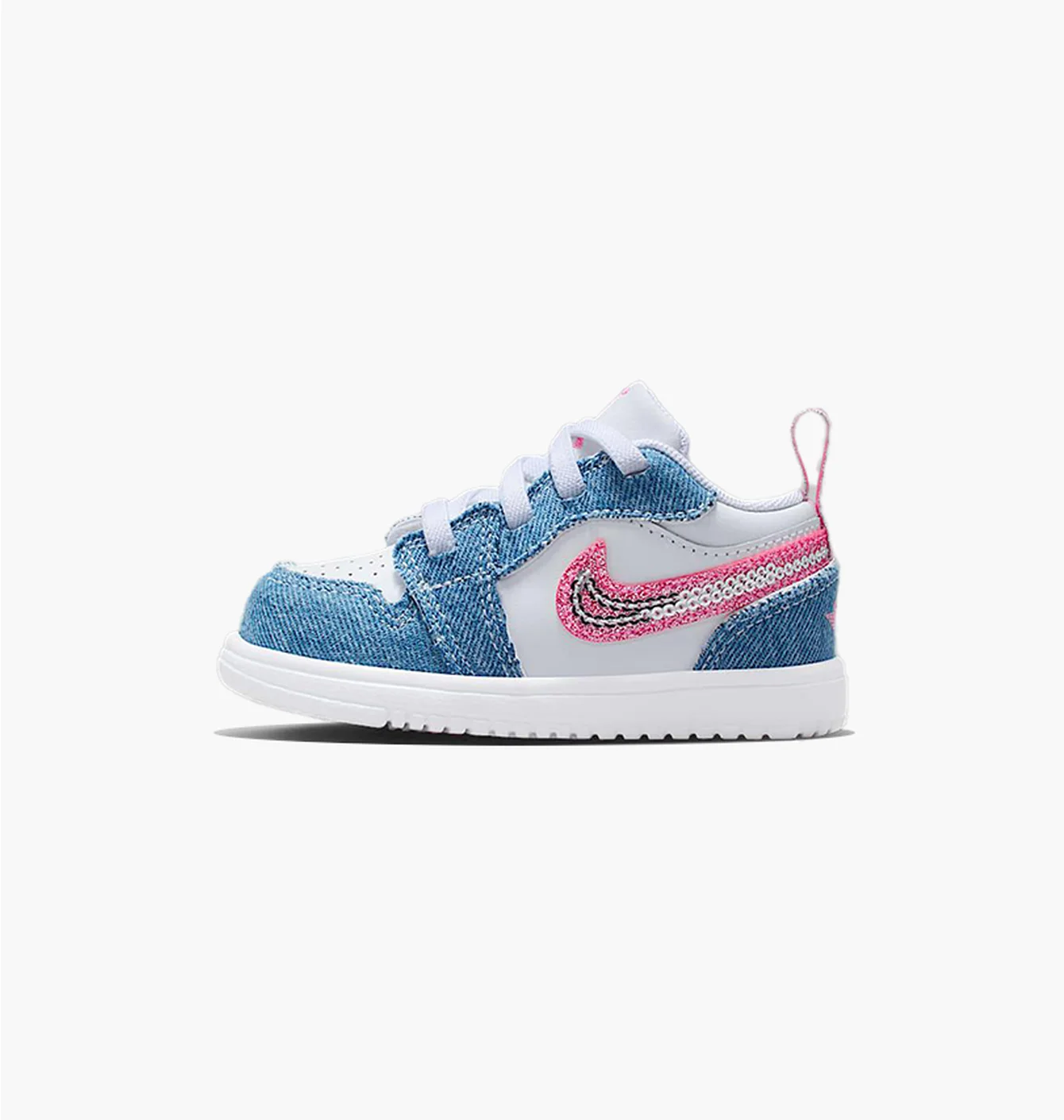 Кросівки дитячі Air Jordan 1 Low Alt Se (Td) Grey/Blue HQ2002-400