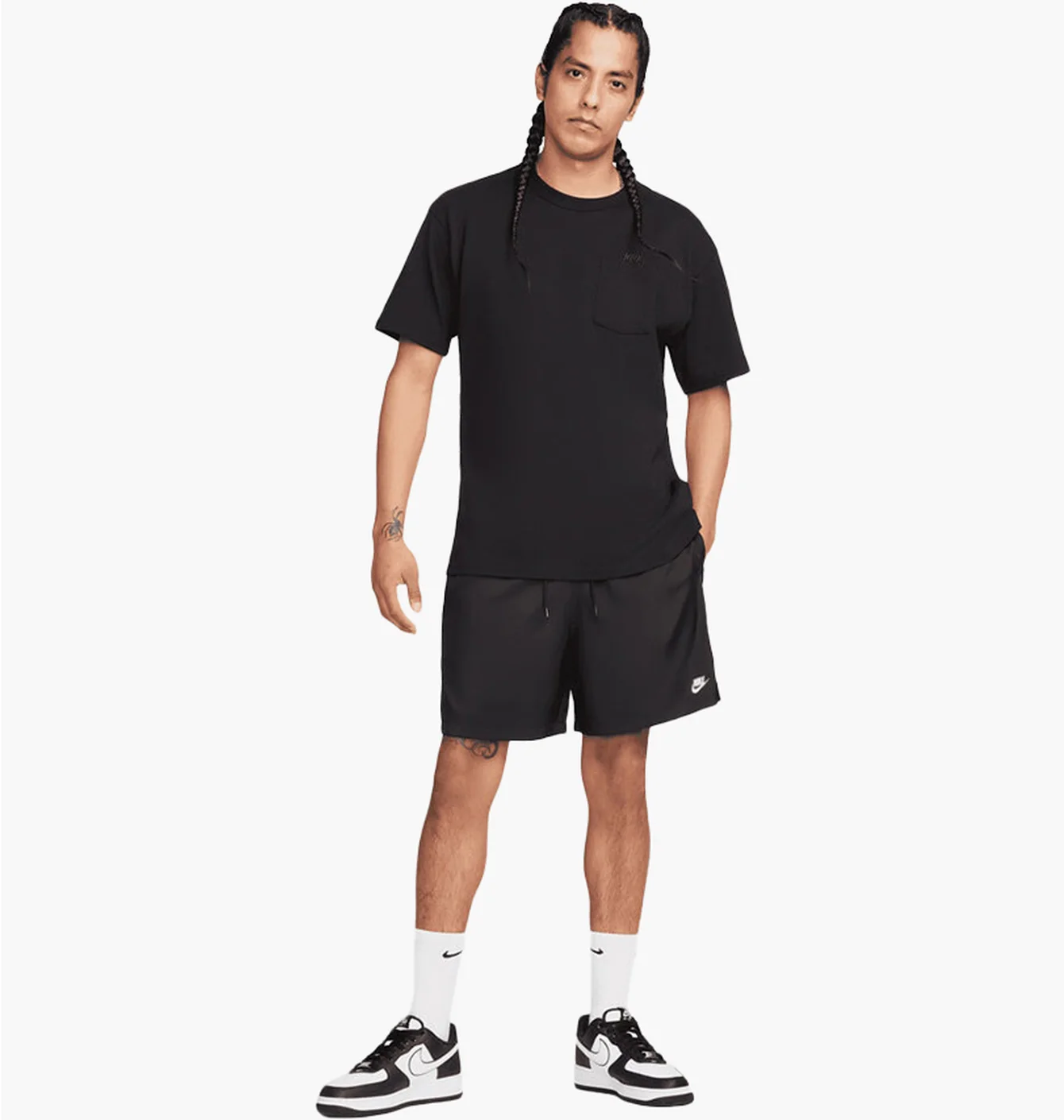 Шорти чоловічі Nike Nsw Club Flow Shorts Black FN3307-010