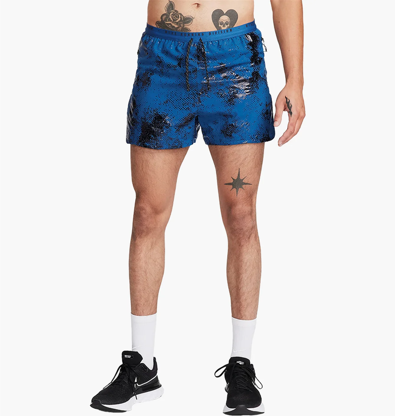 Шорти чоловічі Nike Running Division Dri-Fit Adv 4 Brief-Lined Running Shorts Blue FN3377-476