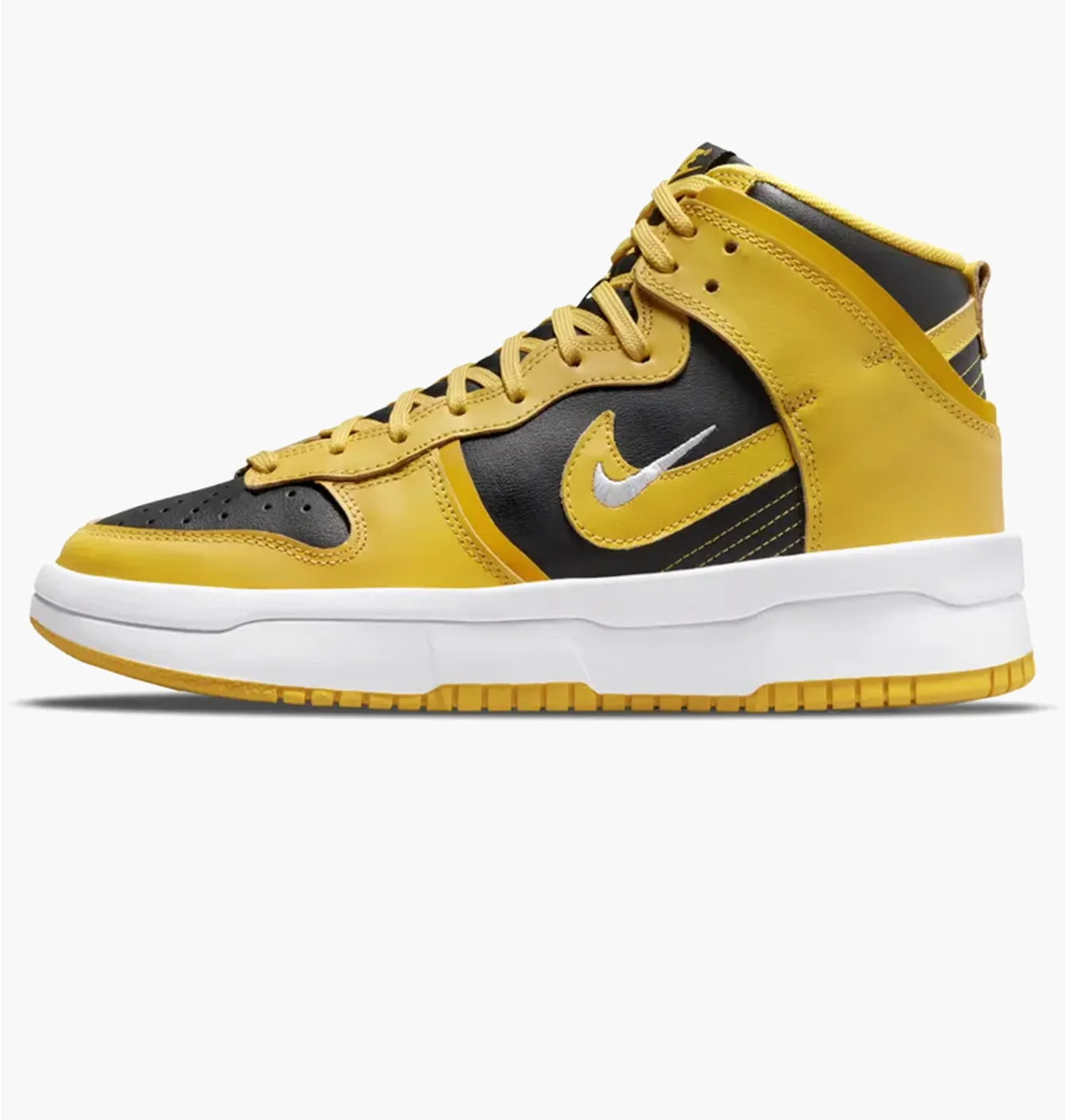 Кросівки жіночі Nike Wmns Dunk High Up Yellow/Black Dh3718-001