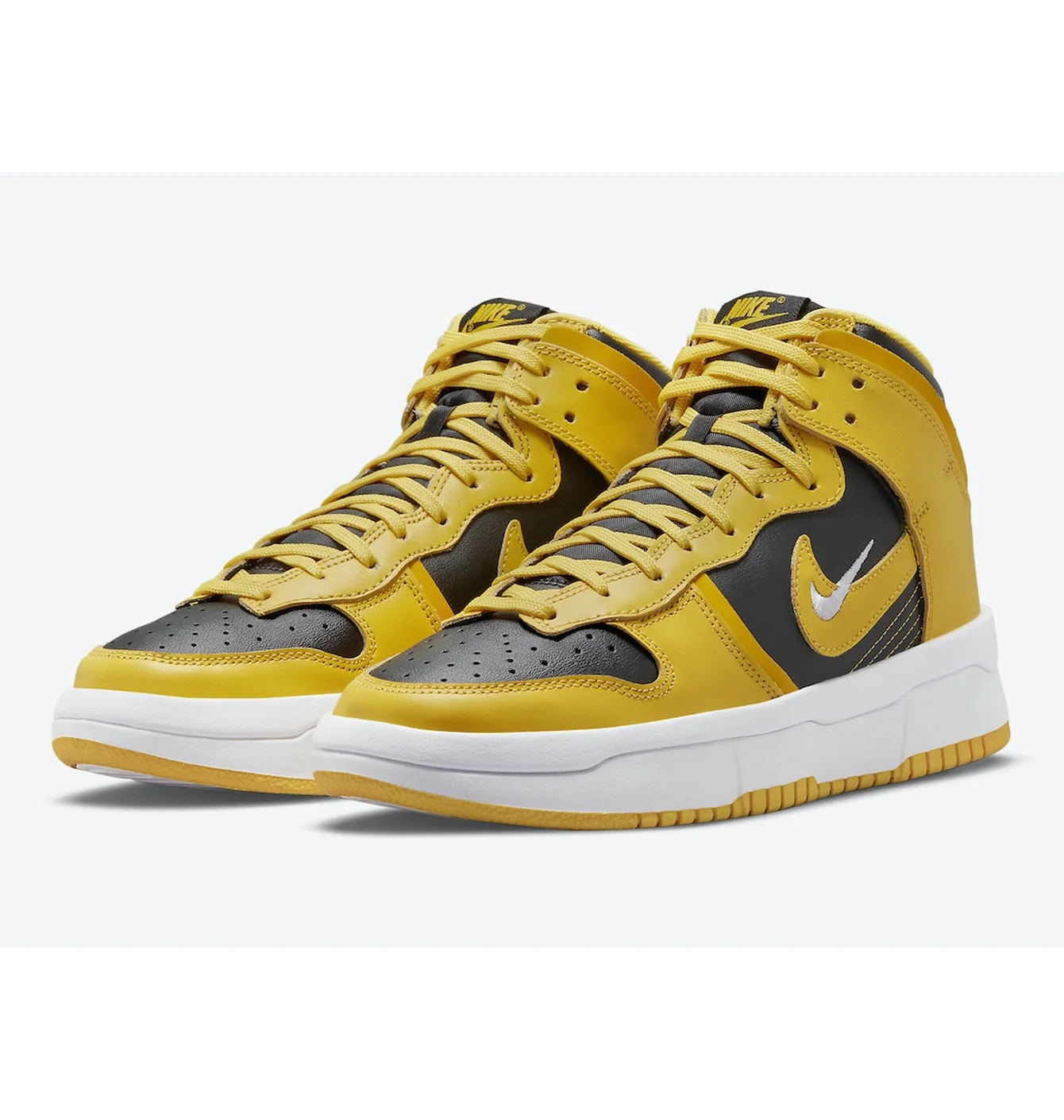 Кросівки жіночі Nike Wmns Dunk High Up Yellow/Black Dh3718-001