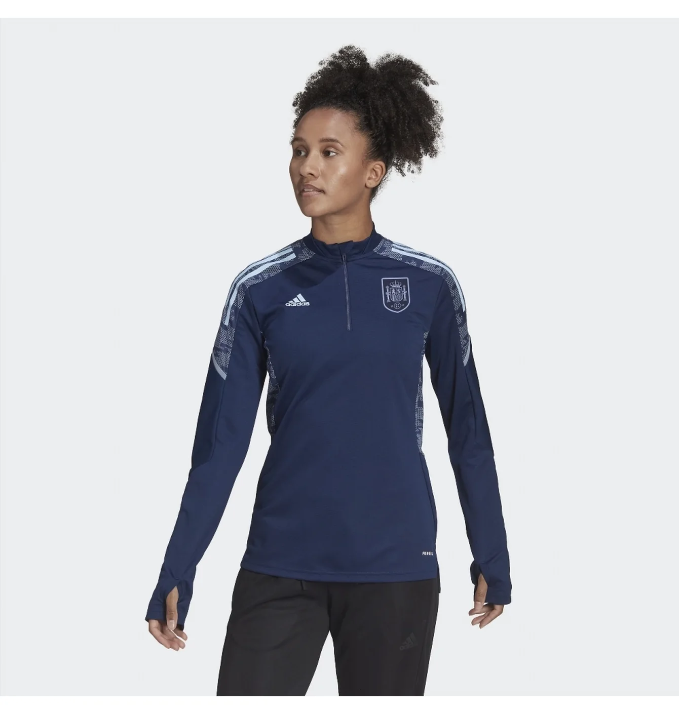 Кофта жіноча Adidas Spain 2022 Training Top Blue GK9455