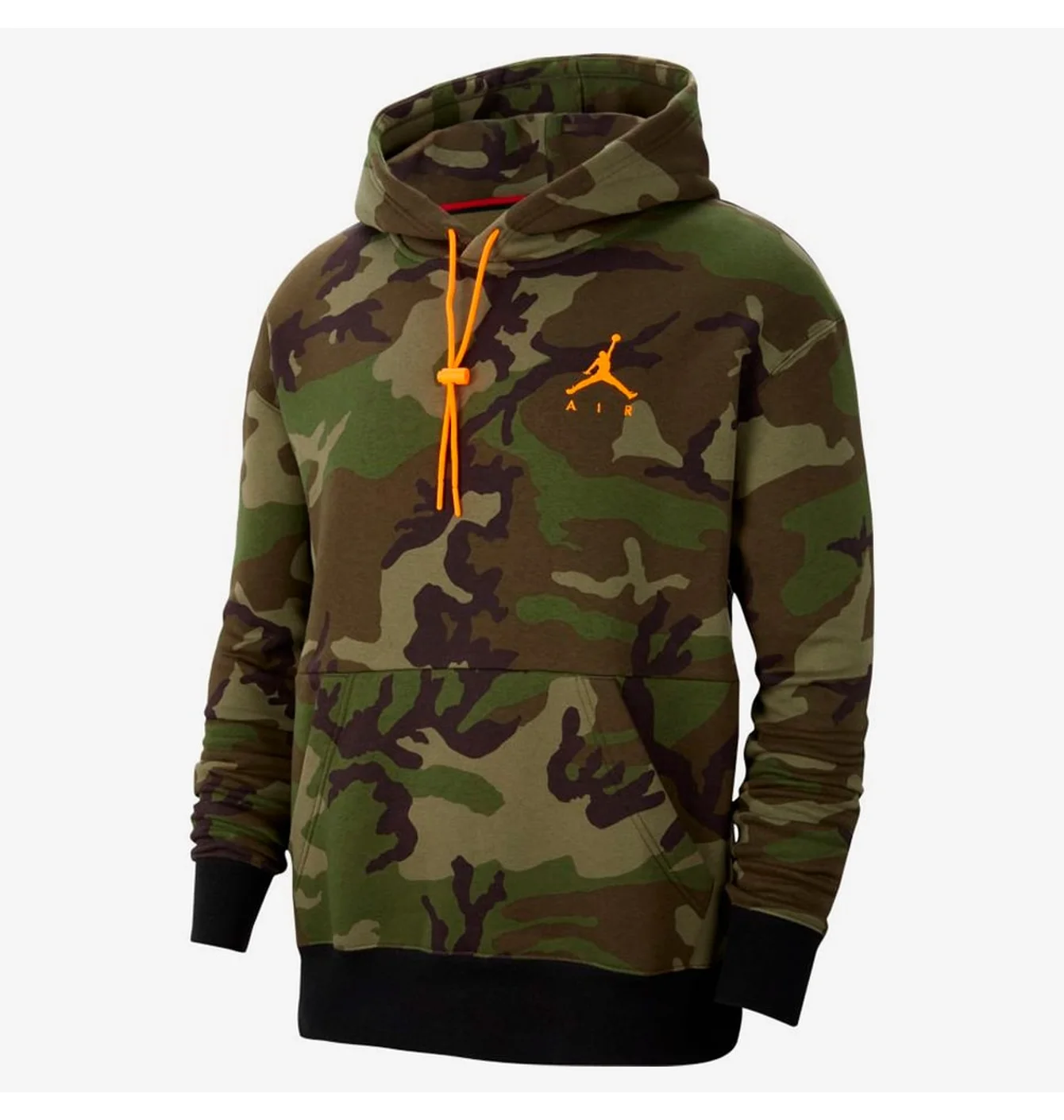 Худі чоловіче Air Jordan Jumpman Air Camo Fleece Pullover Olive/Camo CT3805-222