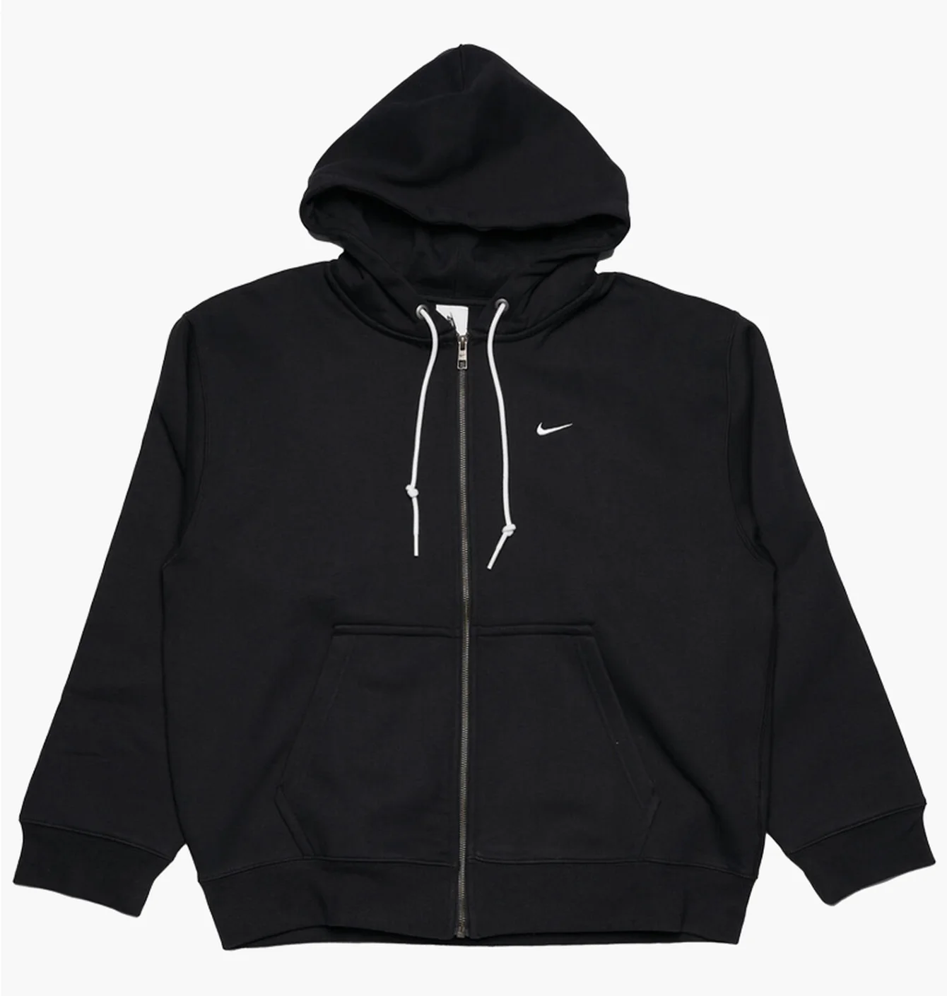 Толстовка чоловіча Nike Solo Swoosh Fullzip Hoodie Black DR0403-010