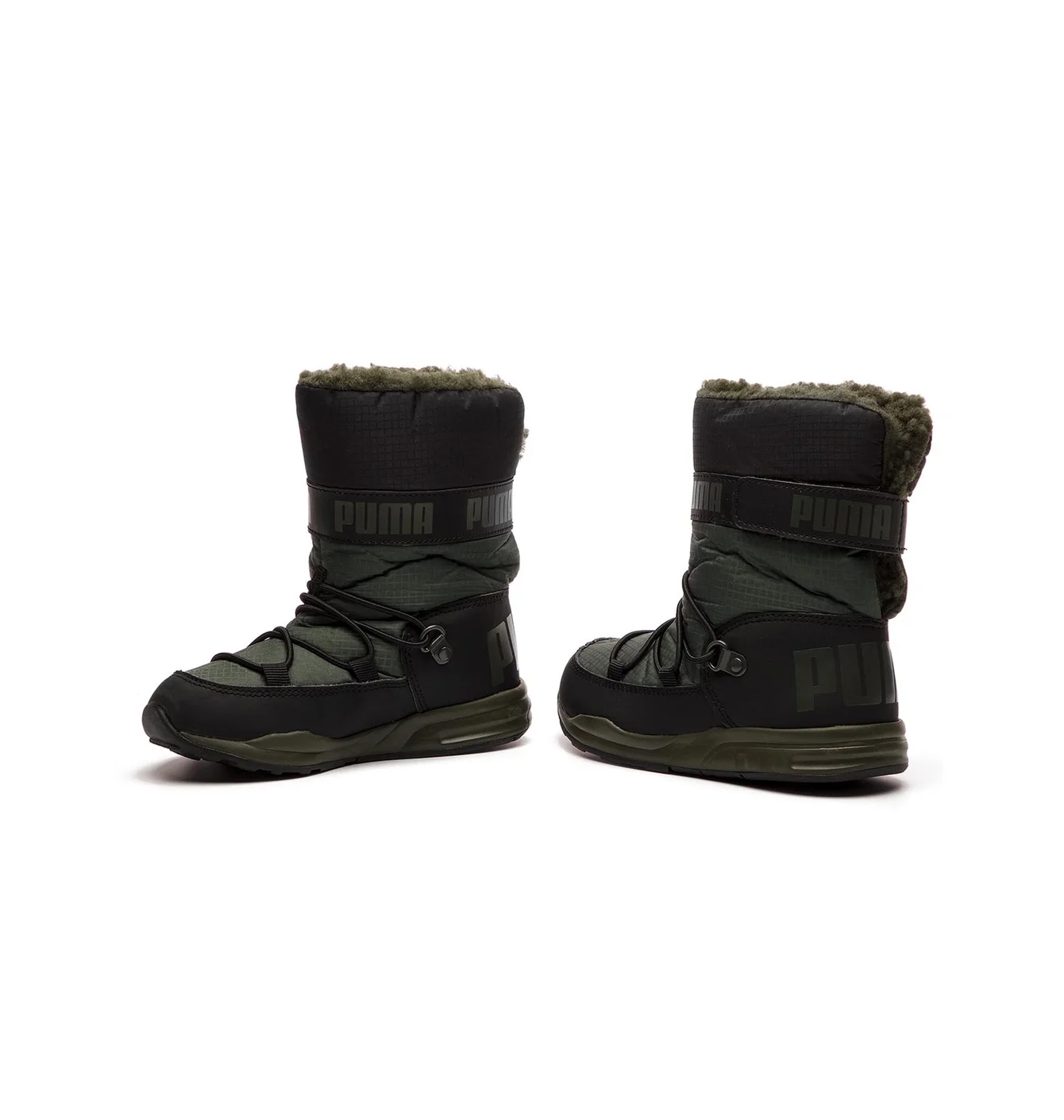 Чоботи дитячі Puma Trinomic Boot Green/Brown 363978-04