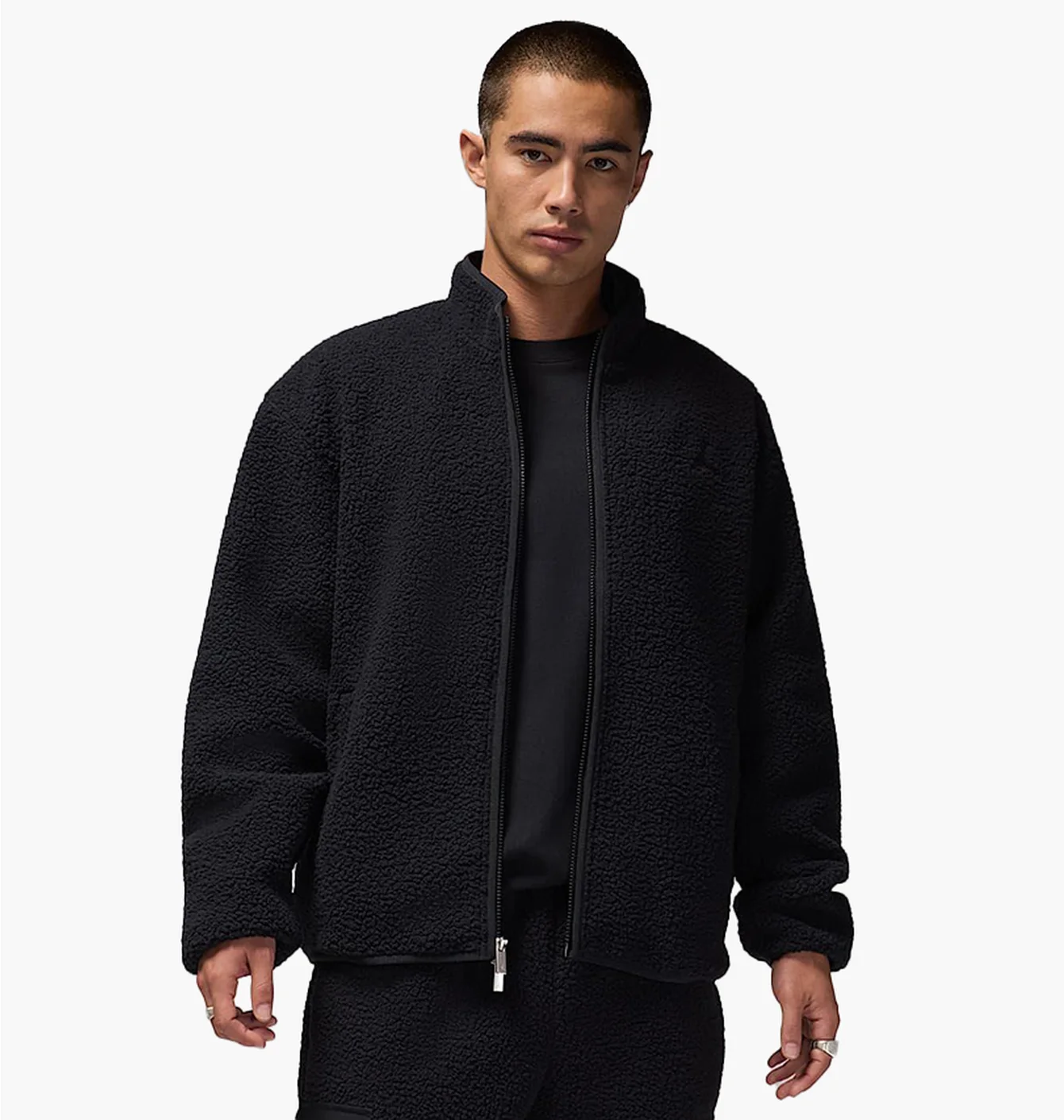 Куртка чоловіча Air Jordan Sherpa Black FV7448-010