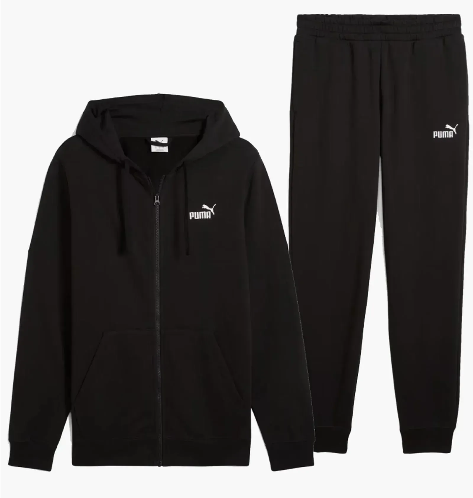 Спортивний костюм чоловічий Puma Essential Fleece Black (682586-01__682606-01)
