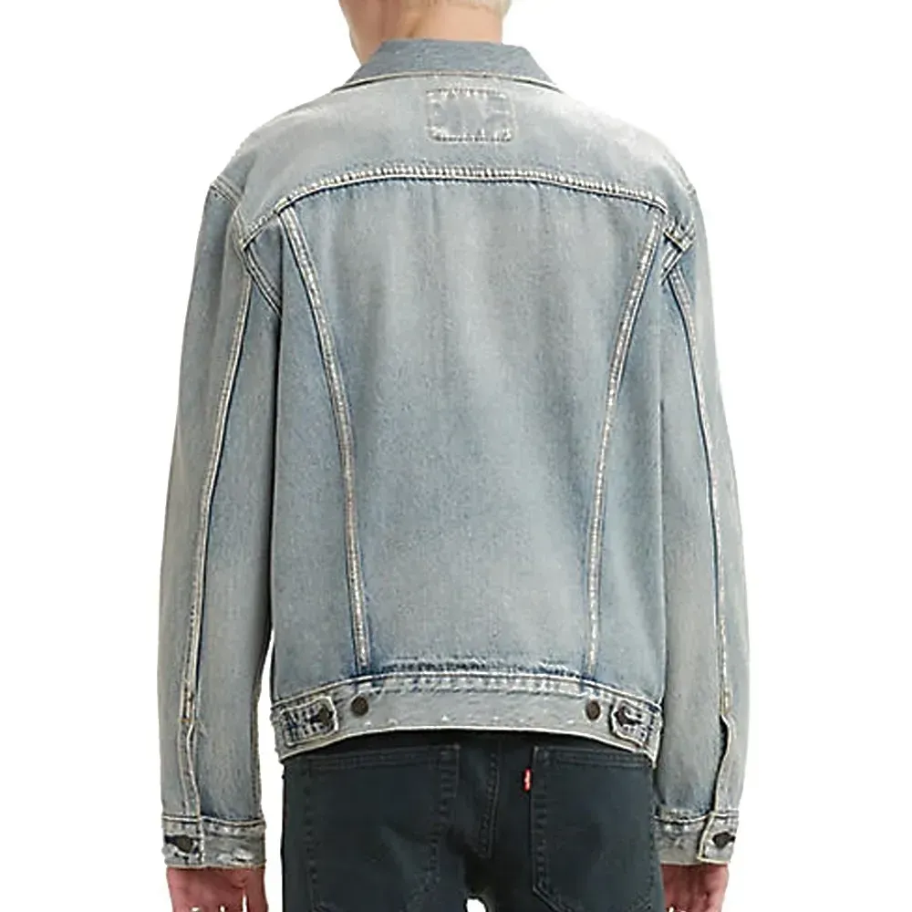 Куртка чоловіча Levi's Men's Light Destructed Trucker Jacket (723340631)