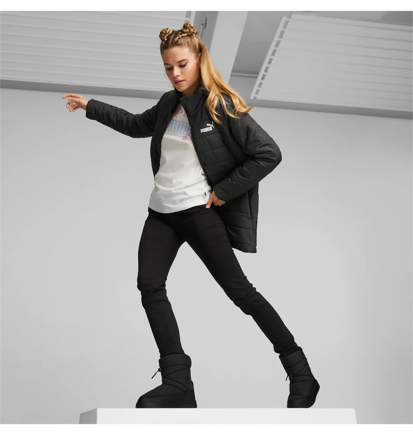 Чоботи чоловічі Puma Snowbae Wns Black 393920-01