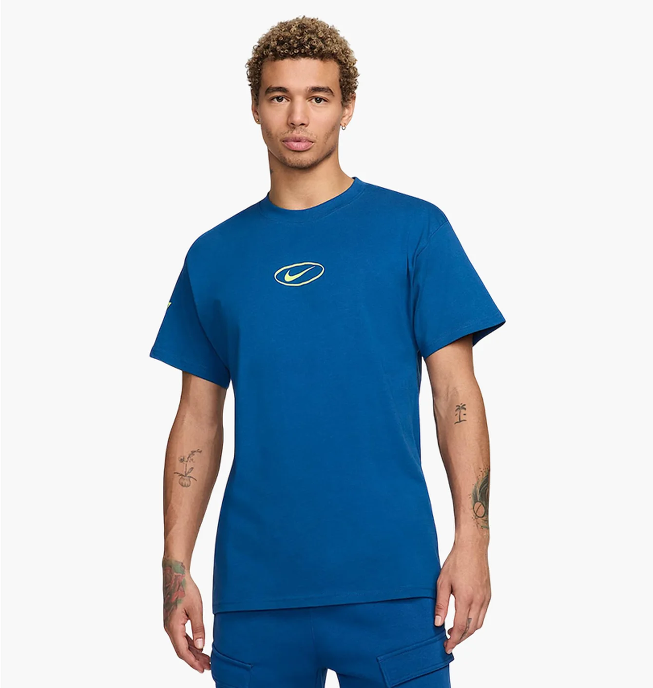 Футболка чоловіча Nike Sportweat Blue HJ3969-476