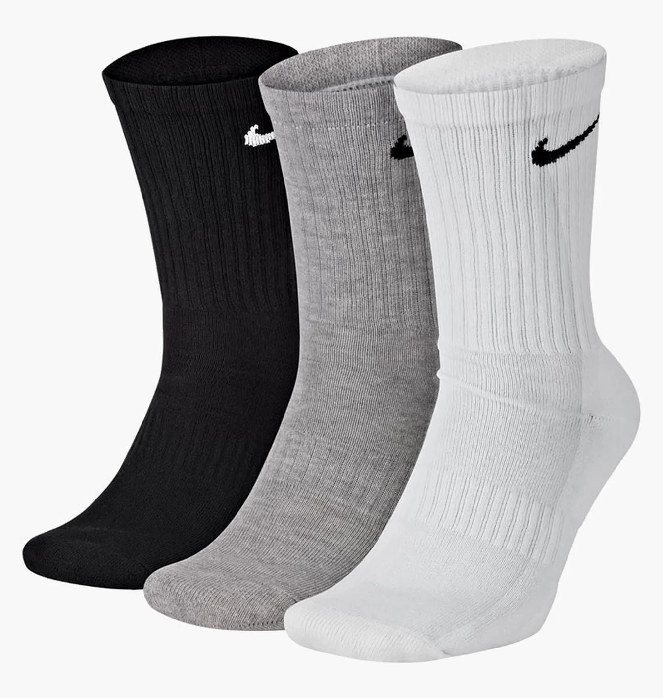Шкарпетки унісекс Nike U Nk Everyday Cush Crew (3 пари) Multi SX7664-901