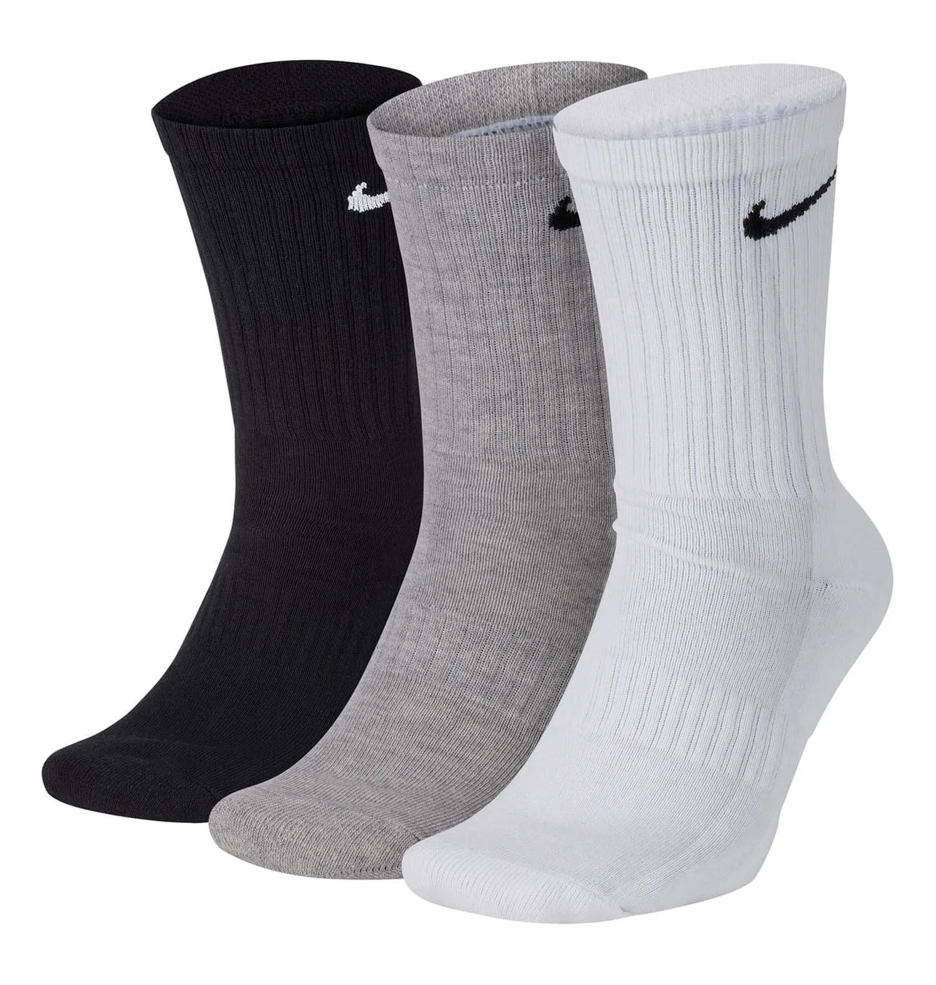 Шкарпетки унісекс Nike U Nk Everyday Cush Crew (3 пари) Multi SX7664-901