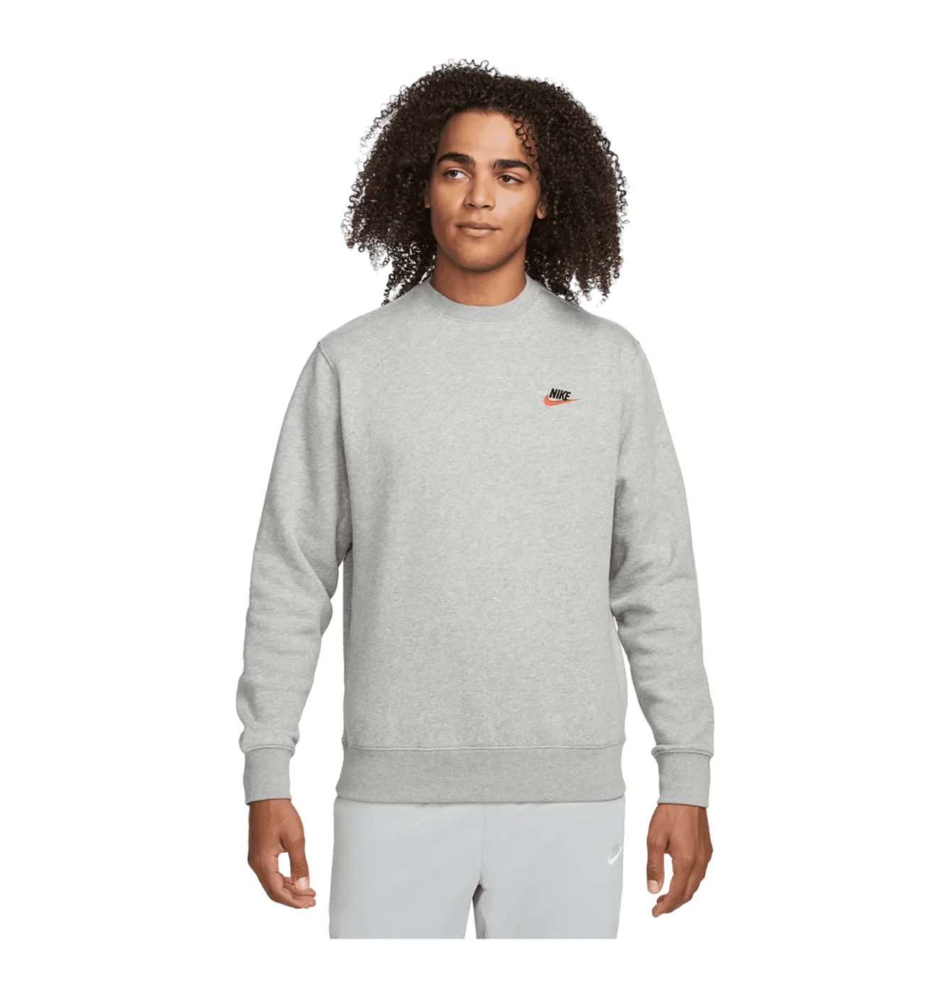 Світшот чоловічий Nike Club Fleece Sweatshirt F064 Grey DQ8383-064