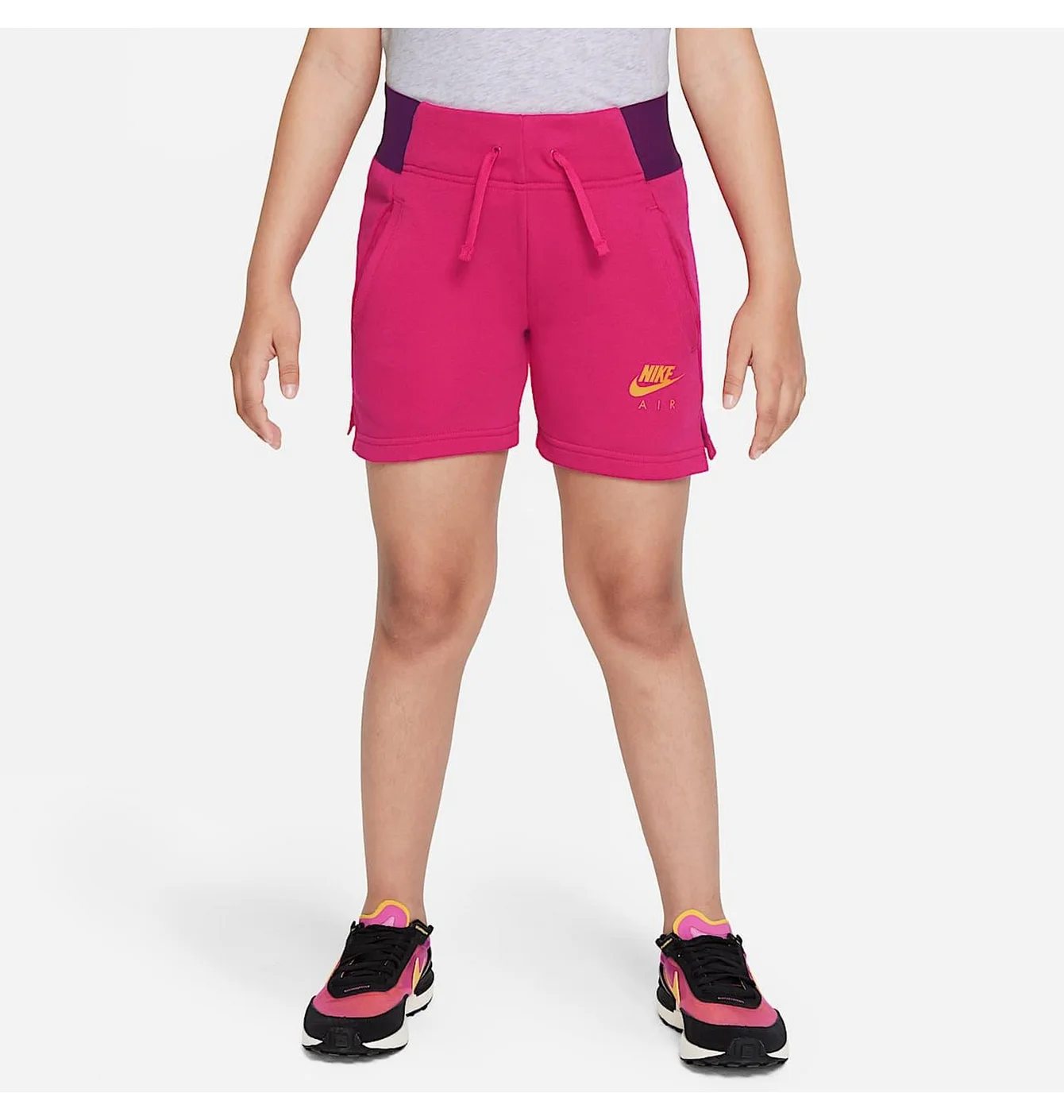 Шорти дитячі Nike Air French-Terry Pink DM8218-666