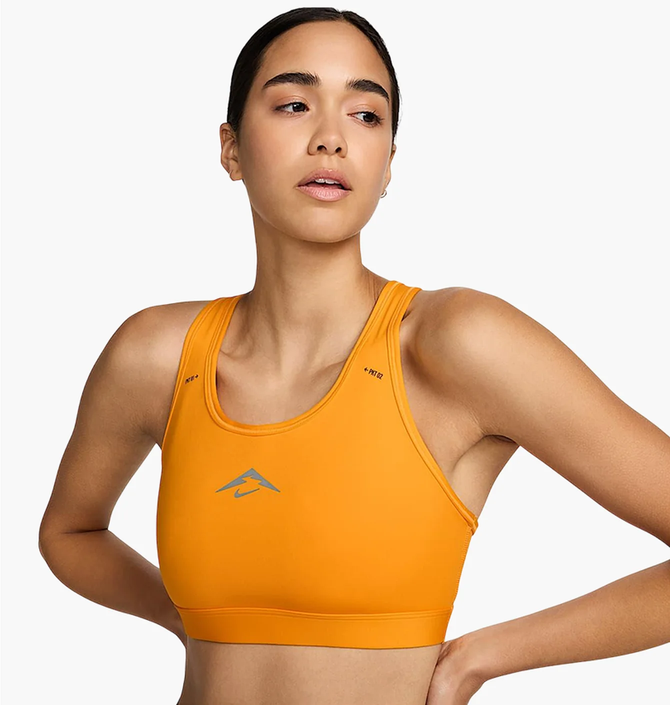 Топ жіночий Nike Trail Swoosh Sports Orange FN2909-717