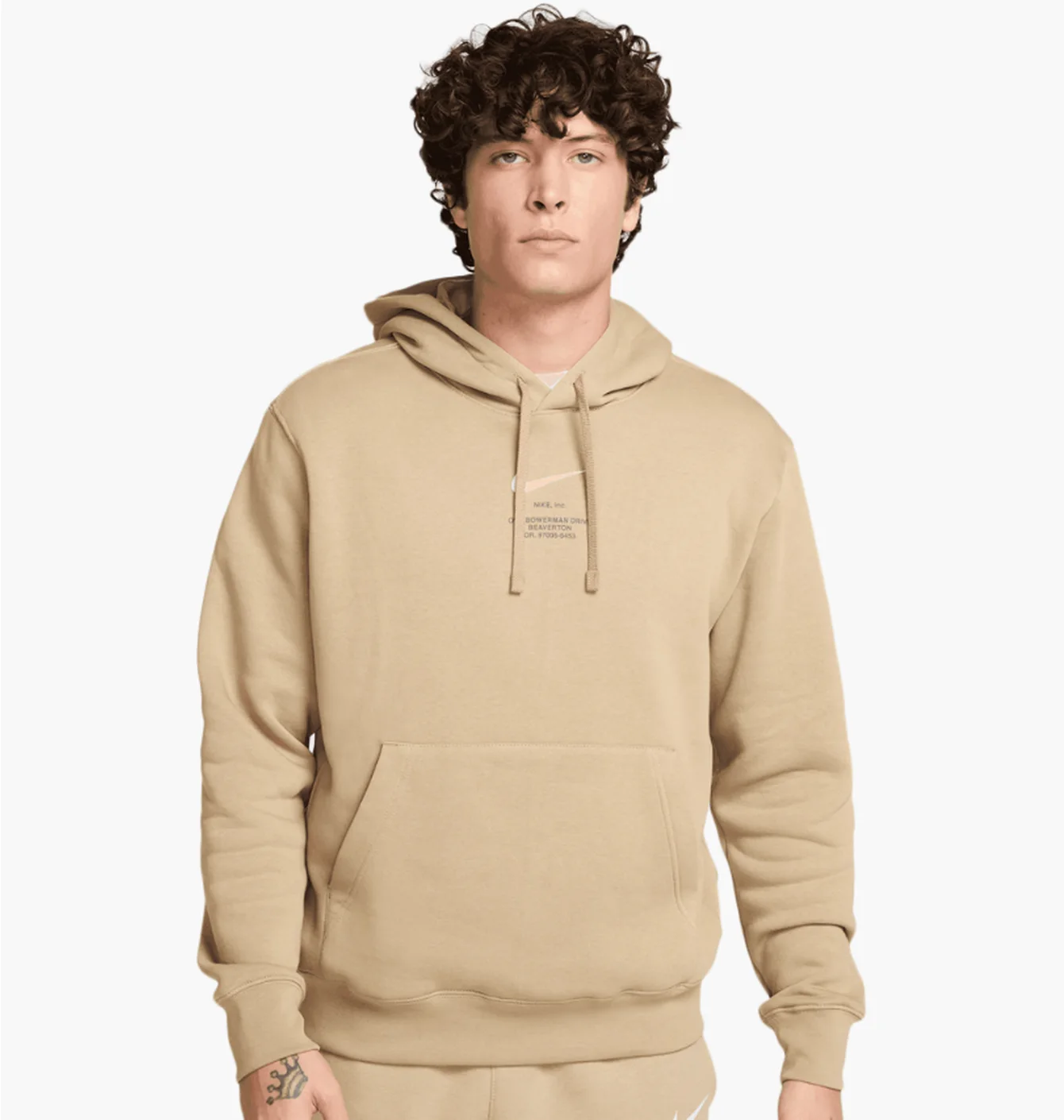 Худі чоловіче Nike Swoosh Nsw Beige IB6480-297