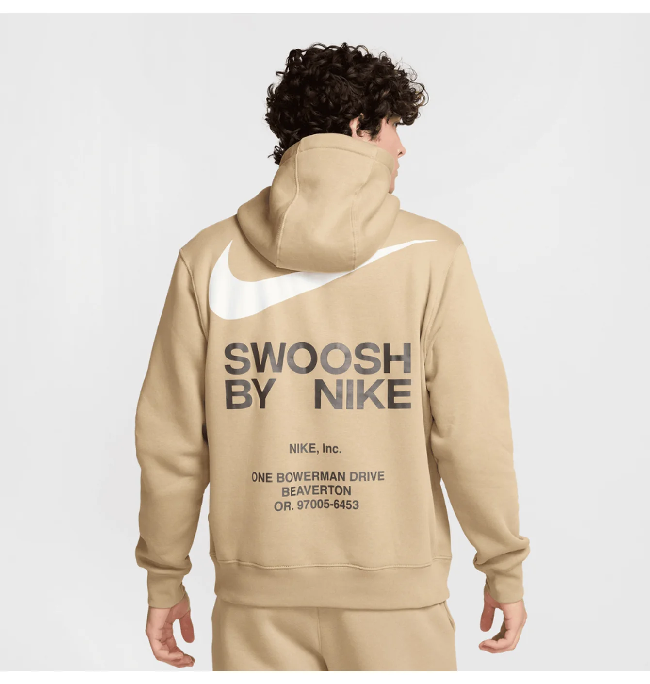 Худі чоловіче Nike Swoosh Nsw Beige IB6480-297