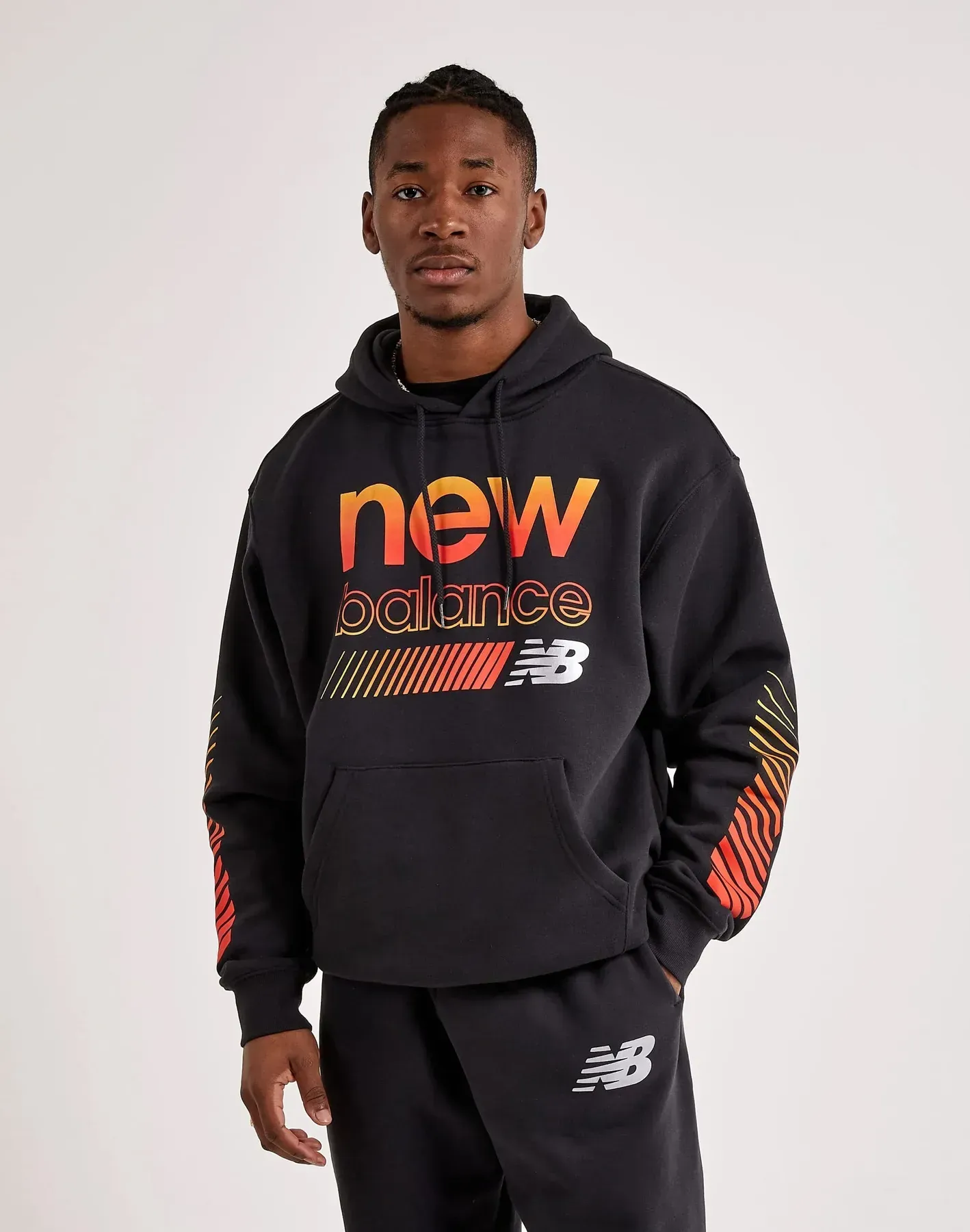 Кофта чоловіча New Balance Heat Logo Pullover Hoodie (MT33906)