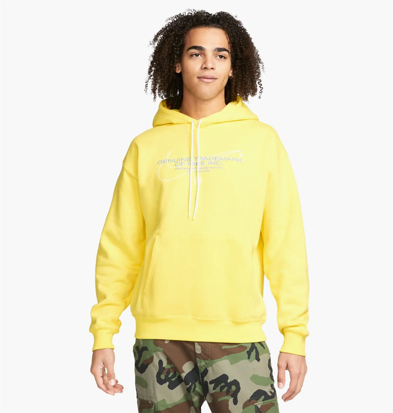 Худі унісекс Nike Fleece Gen Trdmrk Logo Yellow Dr1028-765