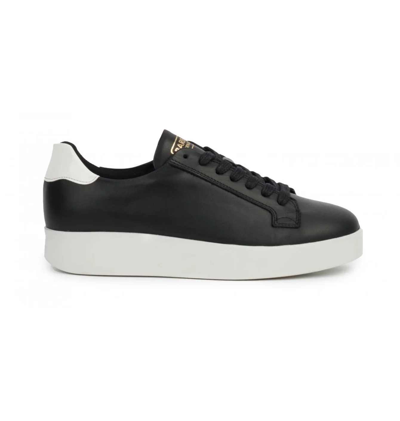 Кросівки жіночі Barbour Leather Trainers Black LFO0407BK32
