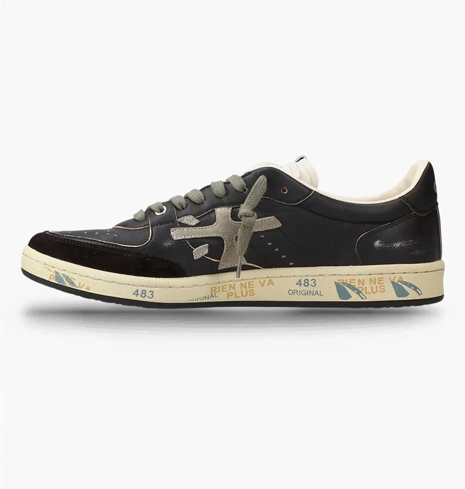Кросівки чоловічі Premiata Bskt Clay Black (VAR.6909)
