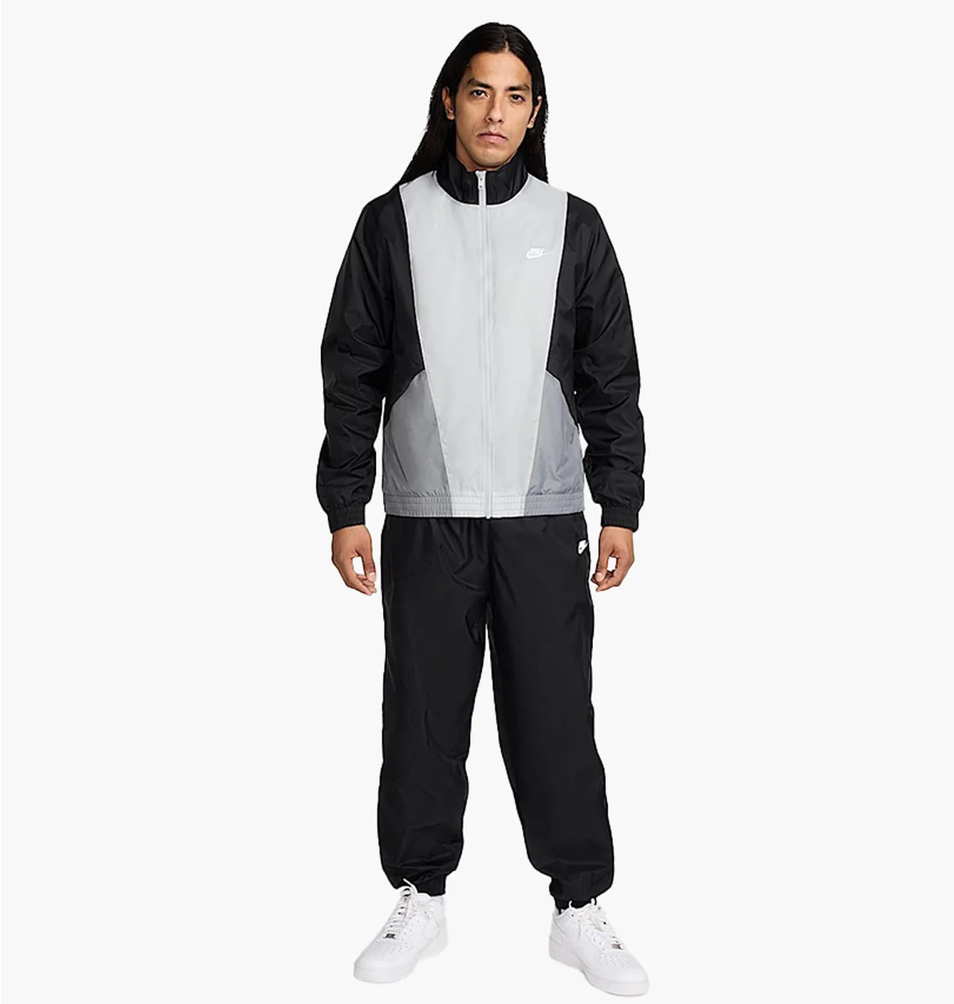 Спортивний костюм чоловічий Nike Woven Tracksuit Black/Grey HJ1985-010