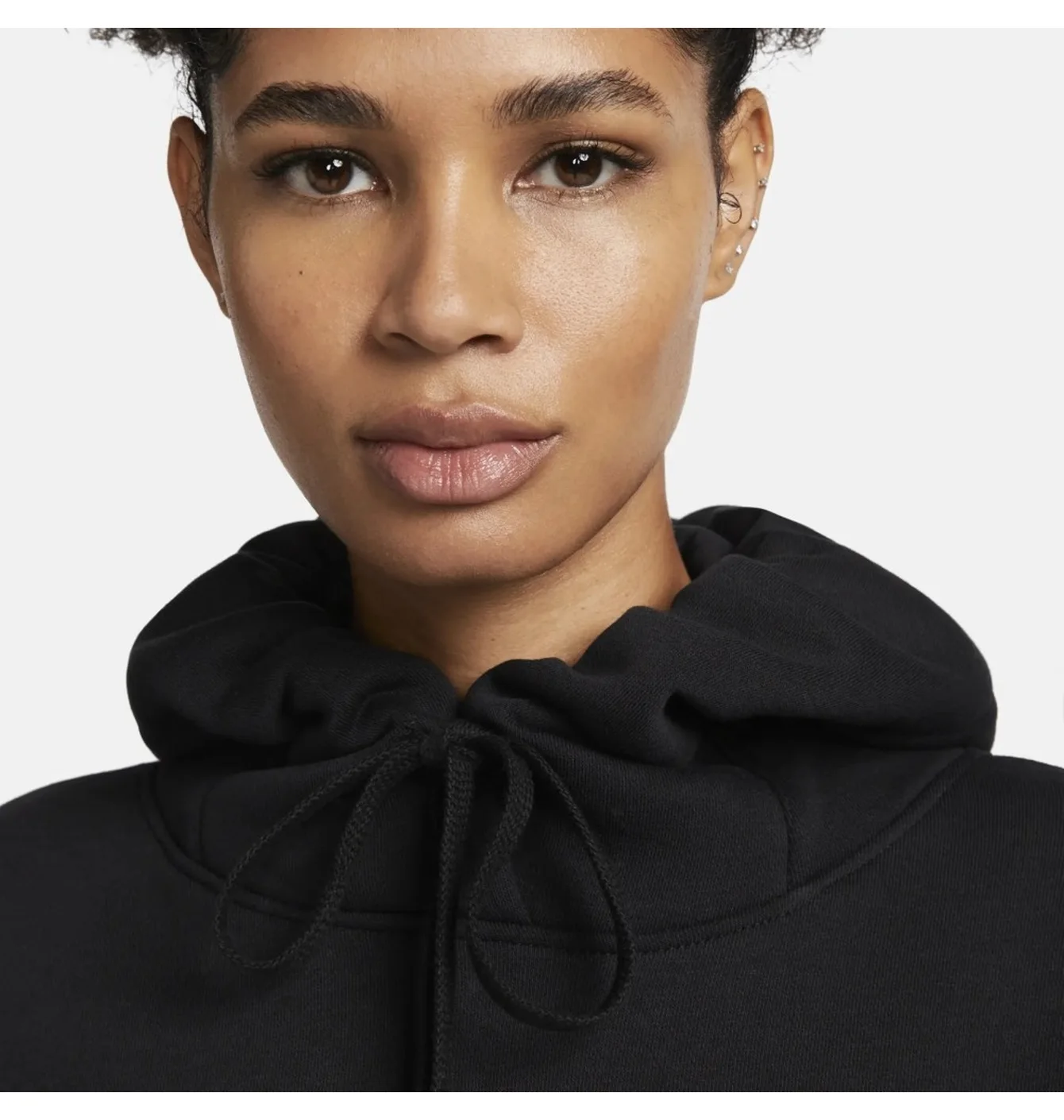 Худі жіноче Nike Sportswear Oversized Fleece Pullover Hoodie Black FB9958-010