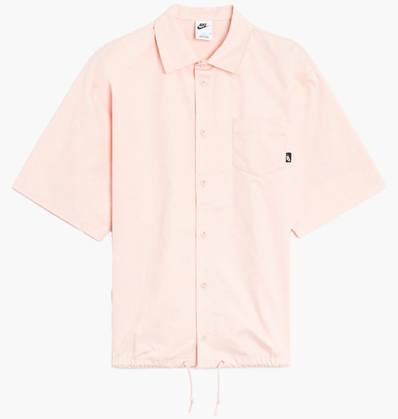 Сорочка чоловіча Nike Button-Down Short-Sleeve Top Pink DX0898-601