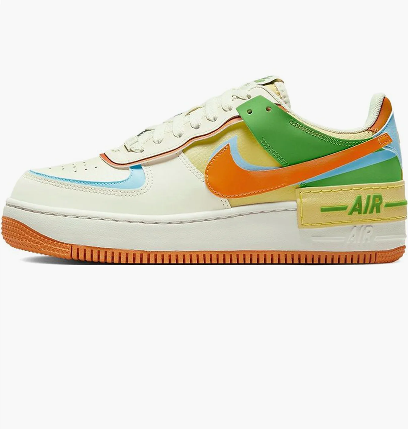 Кросівки жіночі Nike Air Force 1 Shadow Beige/Green DZ1847-103