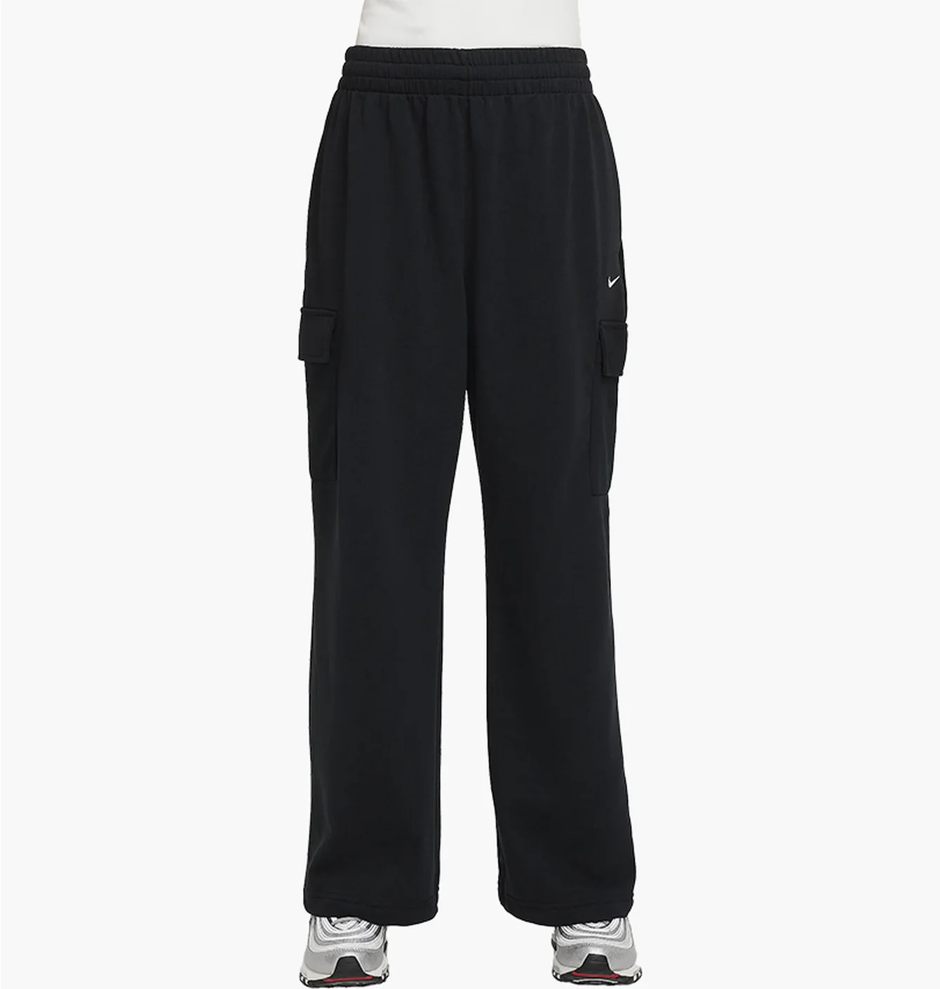 Штани дитячі Nike G Nsw Df Flc Ovrszdpant Dnce Black FZ5550-010