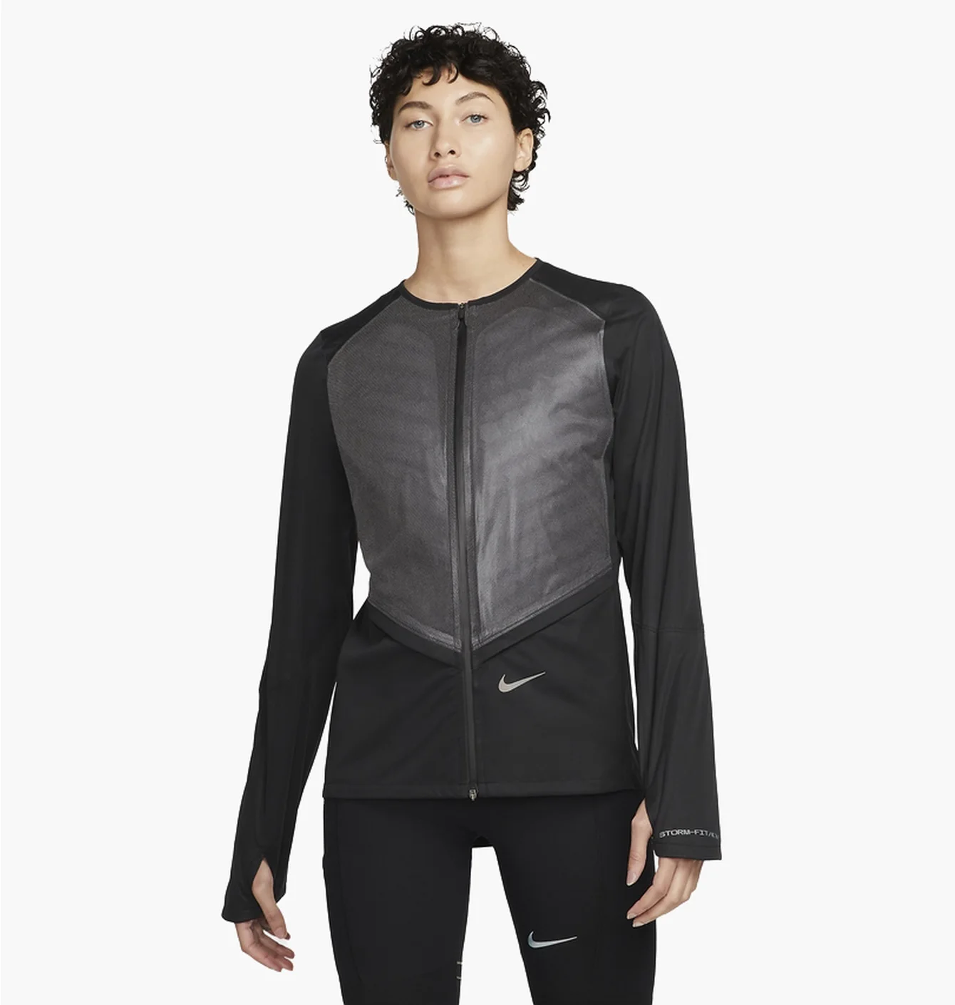 Куртка жіноча Nike Womens Running Jacket Black Dd6419-010