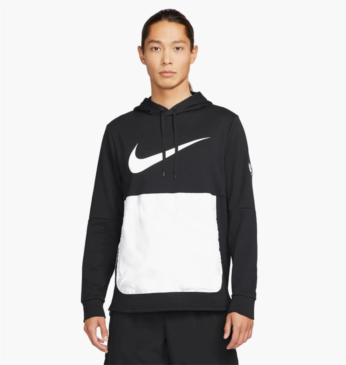 Худі чоловіче Nike Dri-Fit Sport Clash Black DM8131-011