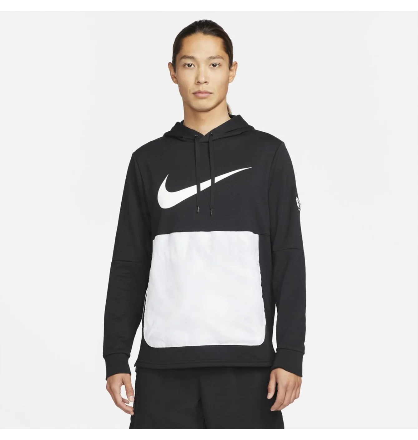Худі чоловіче Nike Dri-Fit Sport Clash Black DM8131-011