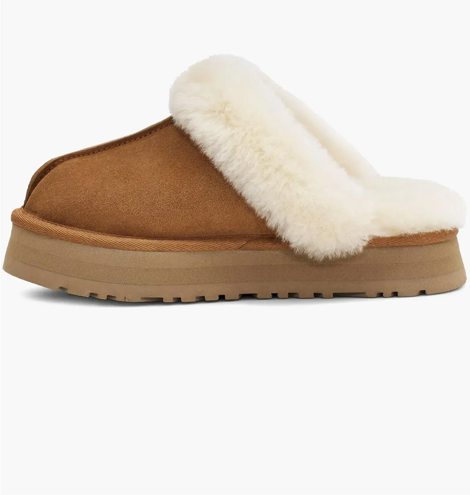 Тапочки жіночі Ugg Disquette Brown (1122550-CHE)