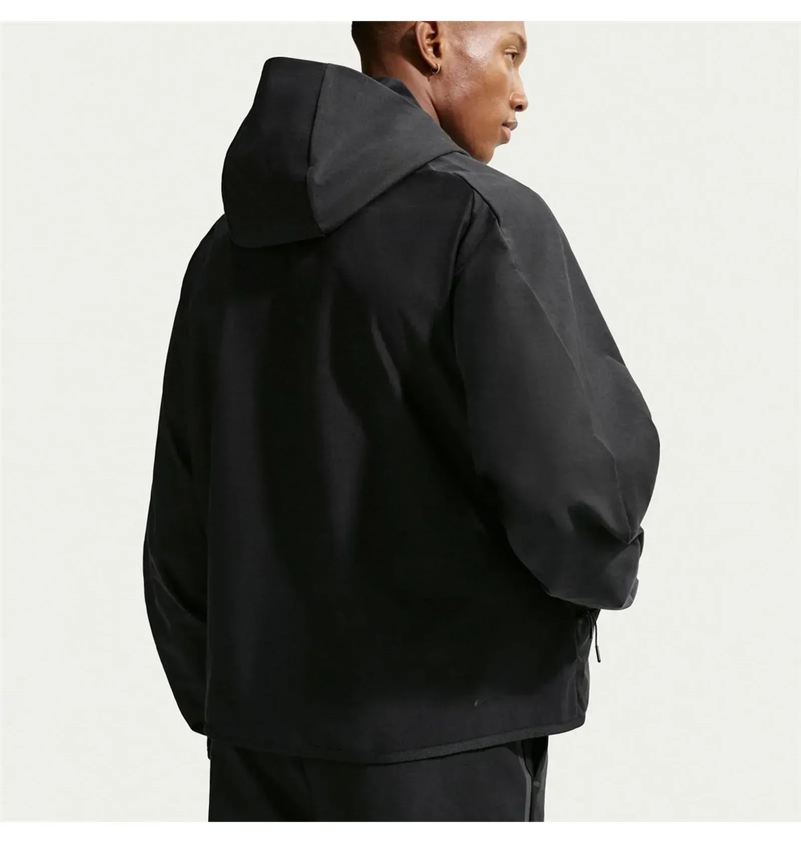 Куртка чоловіча Nike Tech Mens Shori Knit Full-Zip Windrunner Jacket Black (IF1345-010)