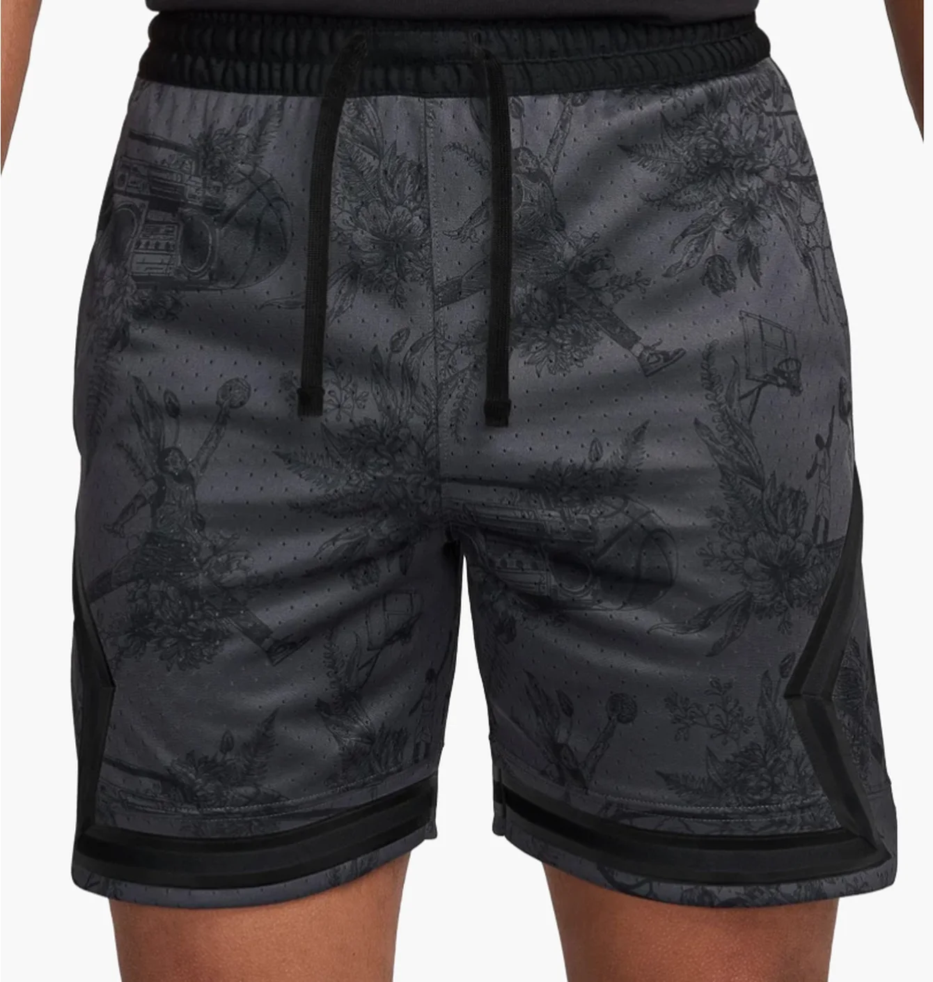 Шорти унісекс Air Jordan Dri-Fit Printed Diamond Shorts Black FV8614-010