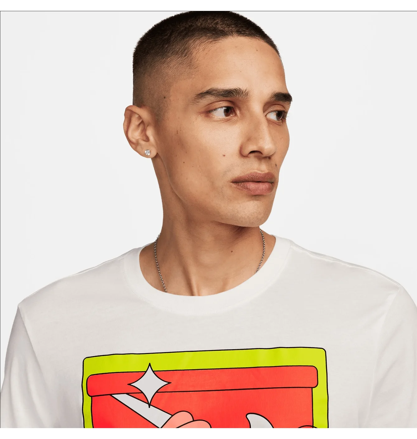 Футболка чоловіча Nike Sportswear White FJ1099-133